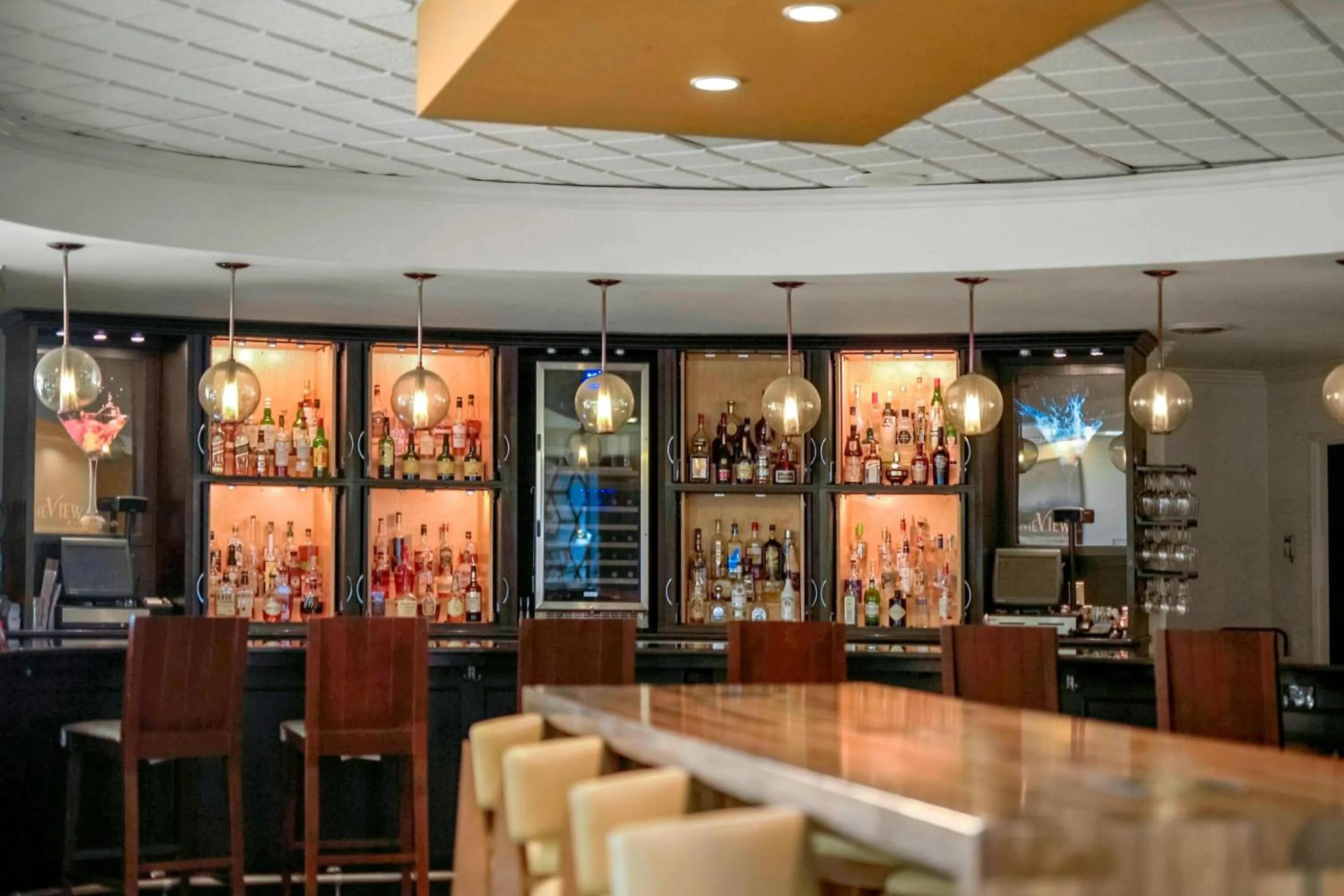 Lounge or bar in Ann Arbor Marriott Ypsilanti at Eagle Crest