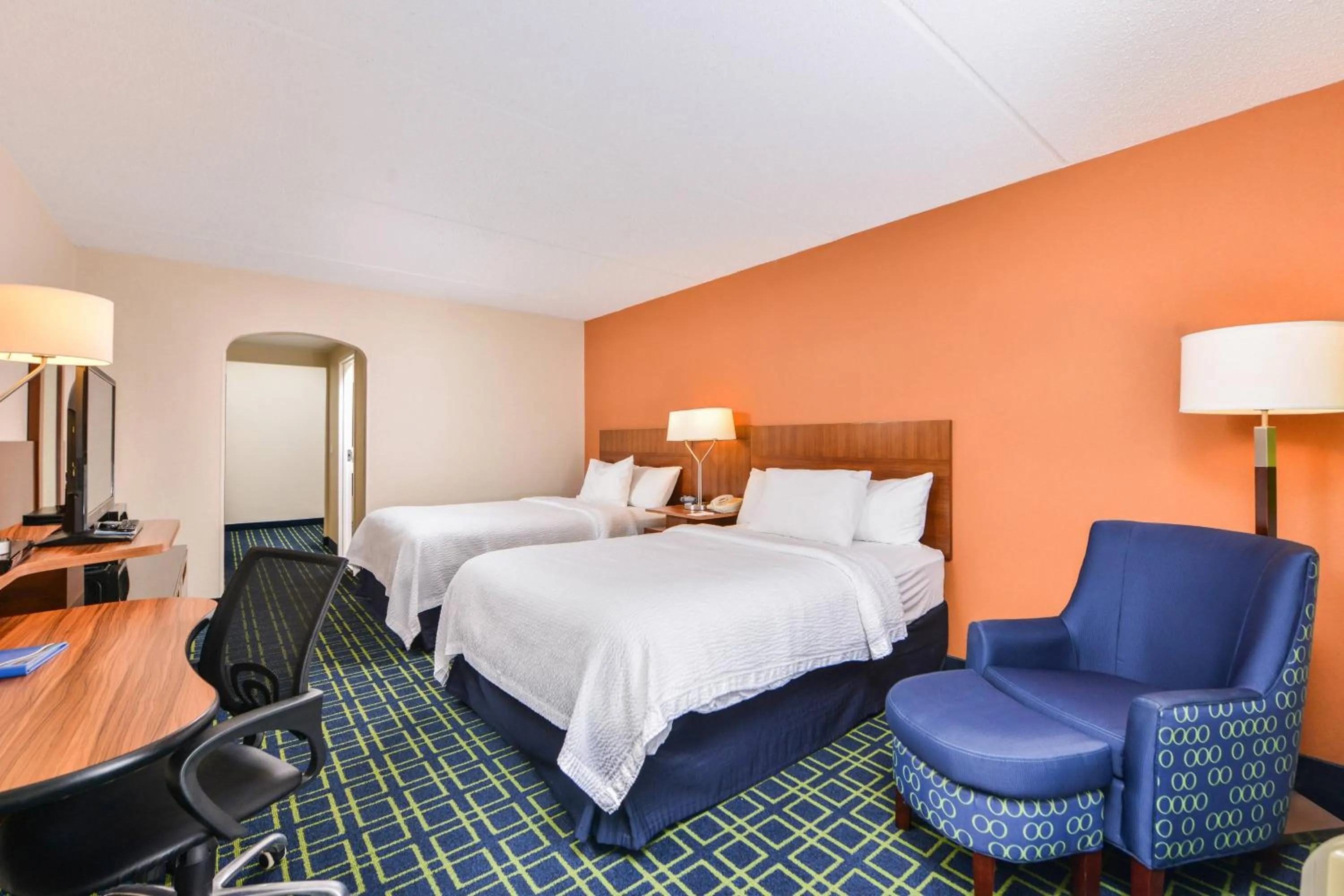 Photo of the whole room, Bed in Fairfield Inn Corning Riverside