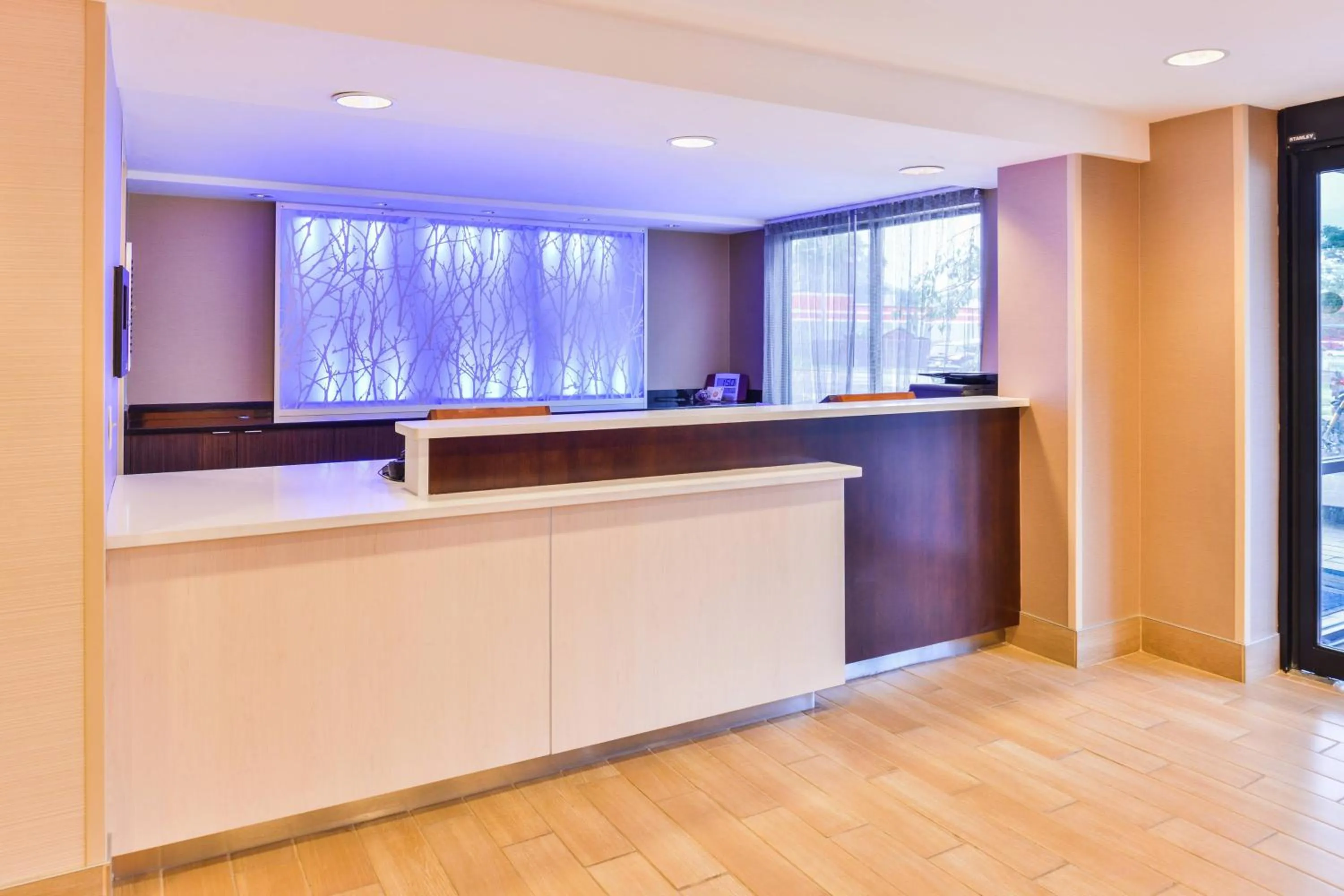 Lobby or reception in Fairfield Inn Corning Riverside