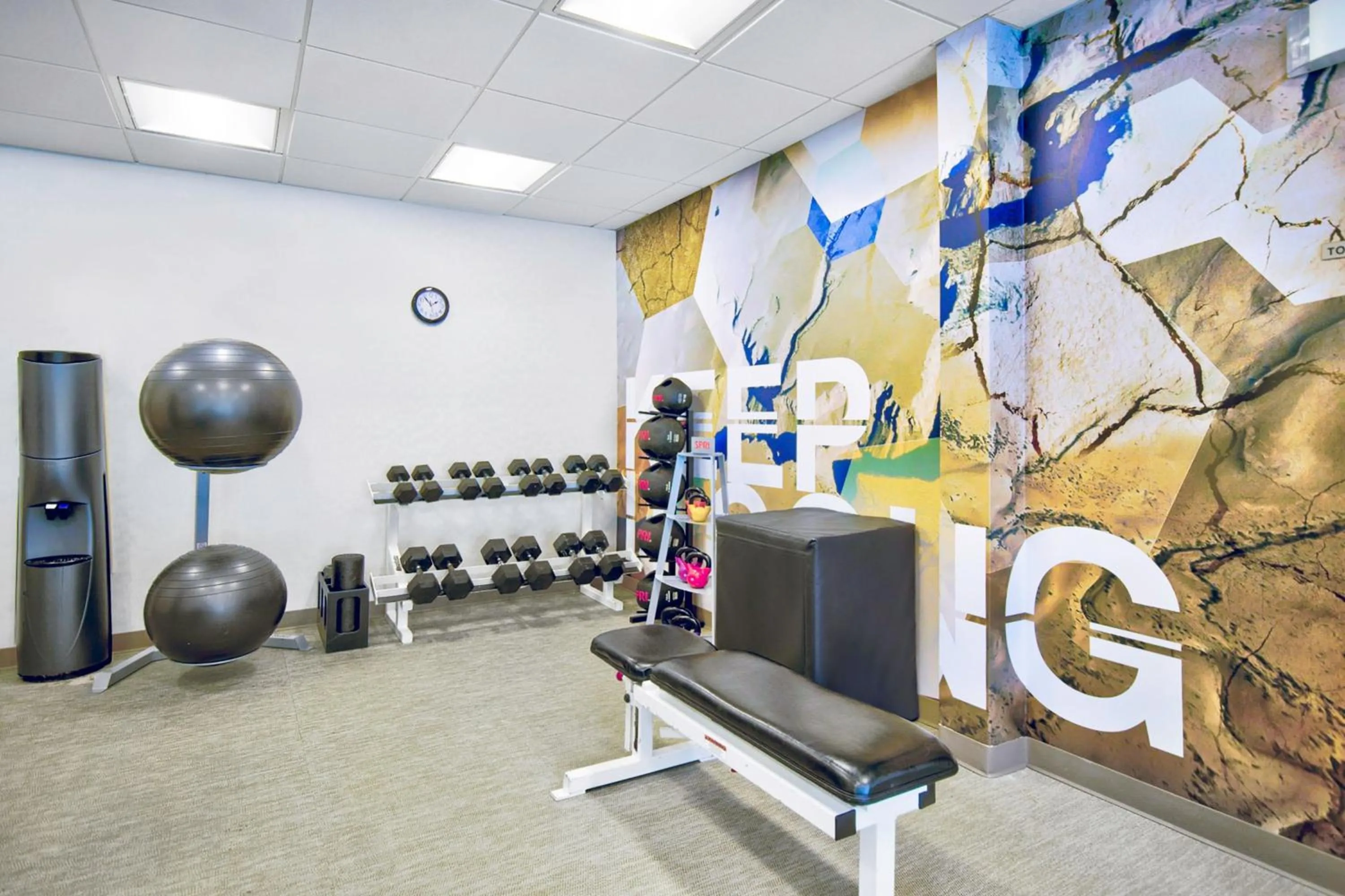 Fitness centre/facilities in SpringHill Suites Erie