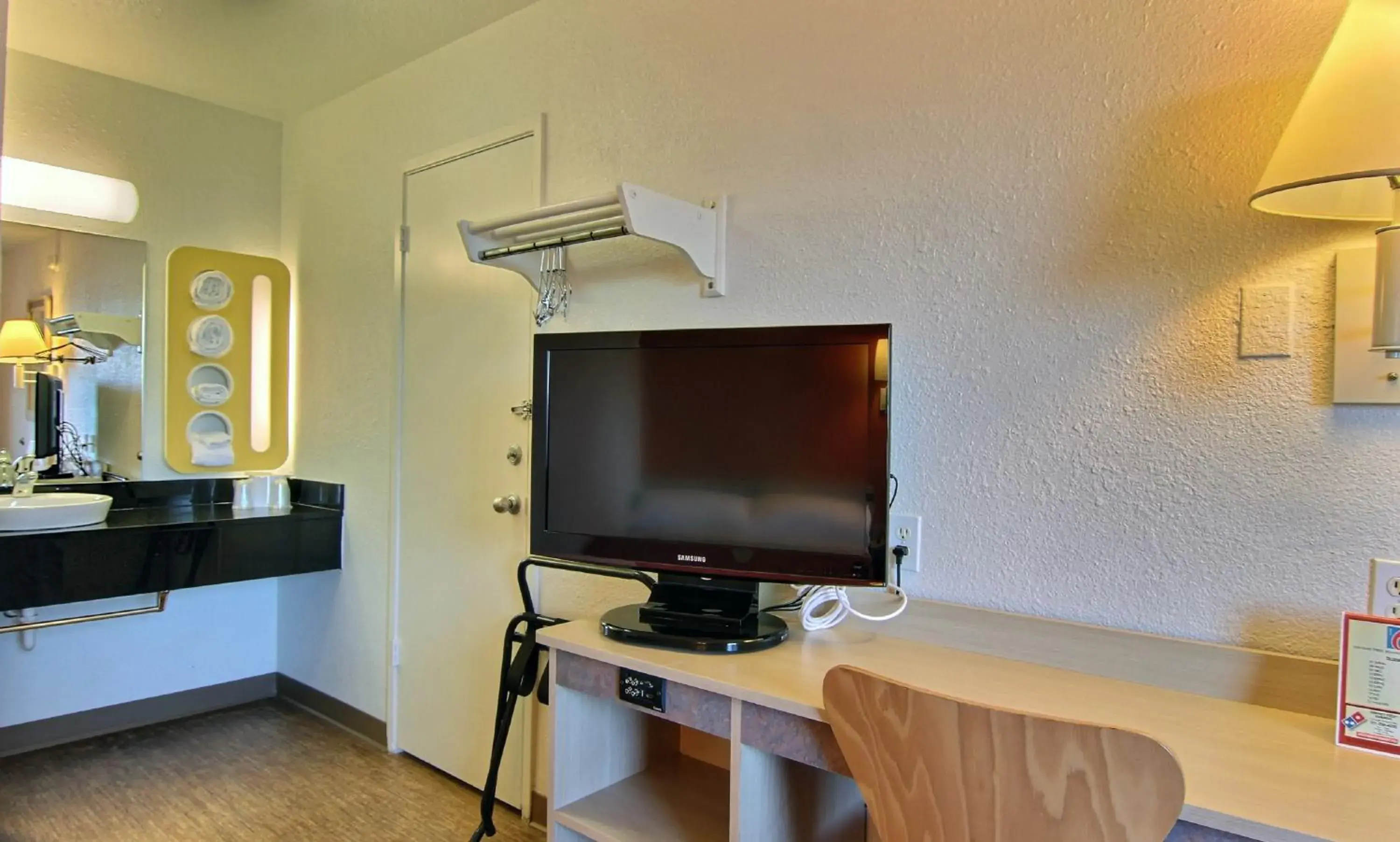 TV and multimedia, TV/Entertainment Center in Motel 6 Bismarck, ND