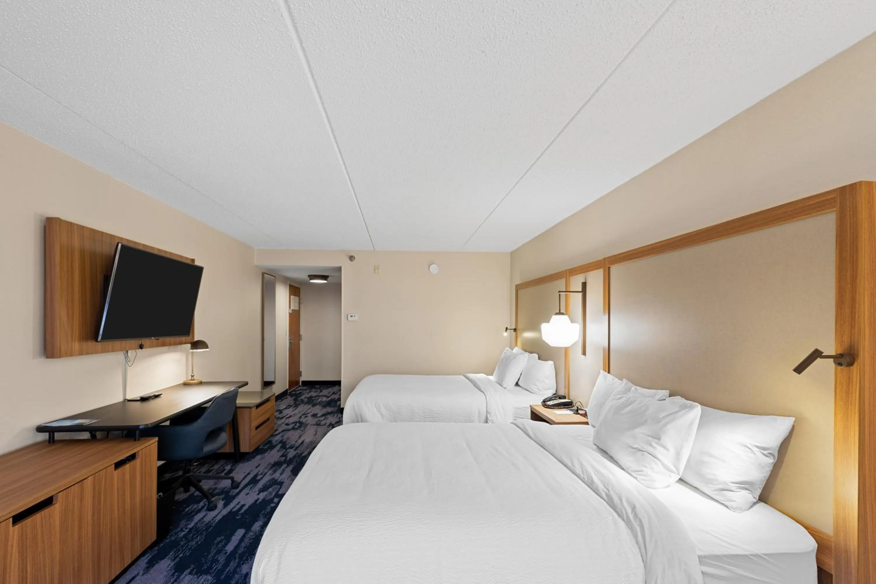 Bedroom, Bed in Fairfield Inn by Marriott Evansville West