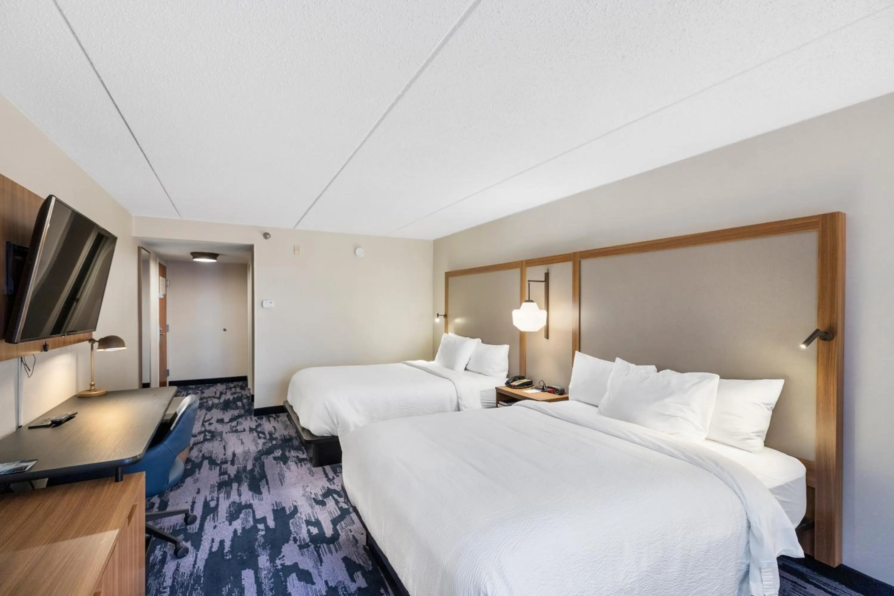 Bedroom, Bed in Fairfield Inn by Marriott Evansville West