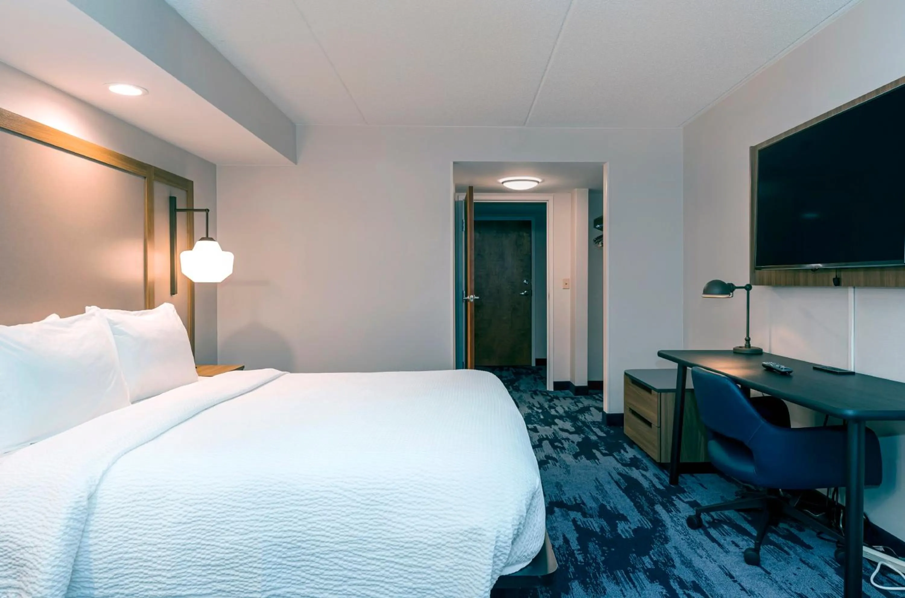 Bedroom, Bed in Fairfield Inn by Marriott Evansville West