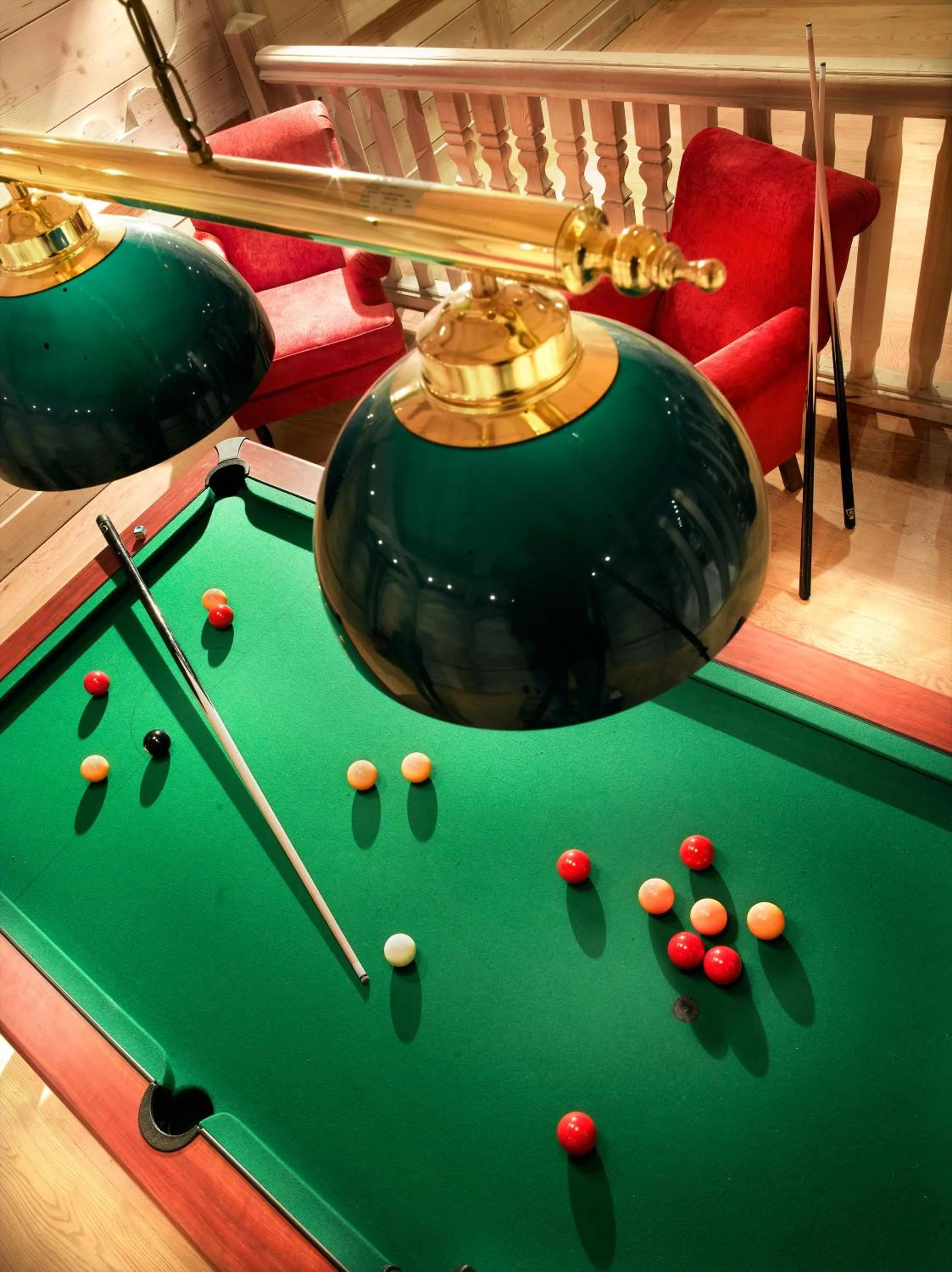 Billiard in CGH Résidences & Spas Orée Des Cimes