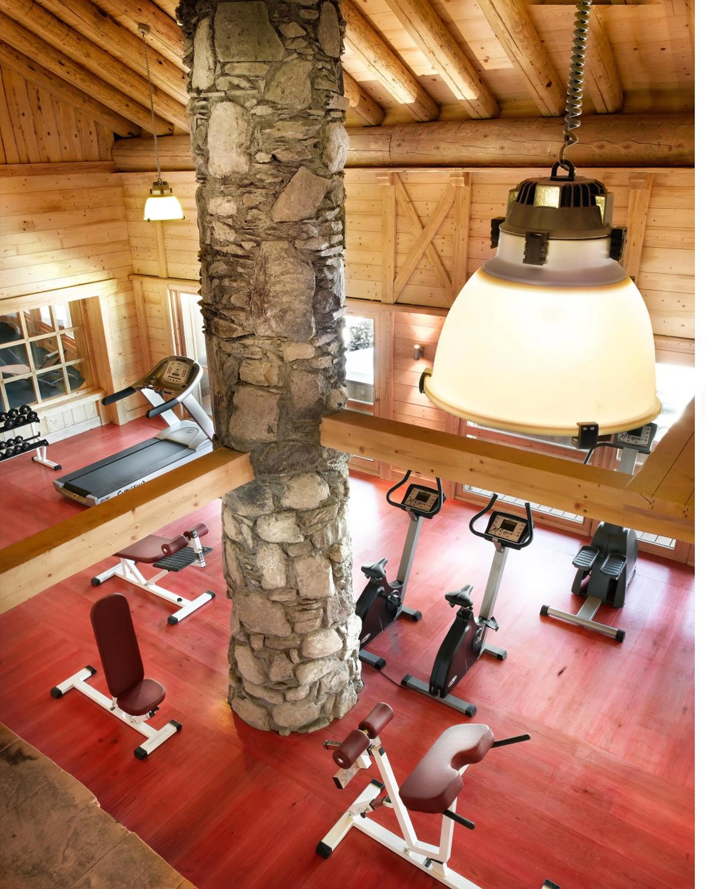 Fitness centre/facilities in CGH Résidences & Spas Orée Des Cimes
