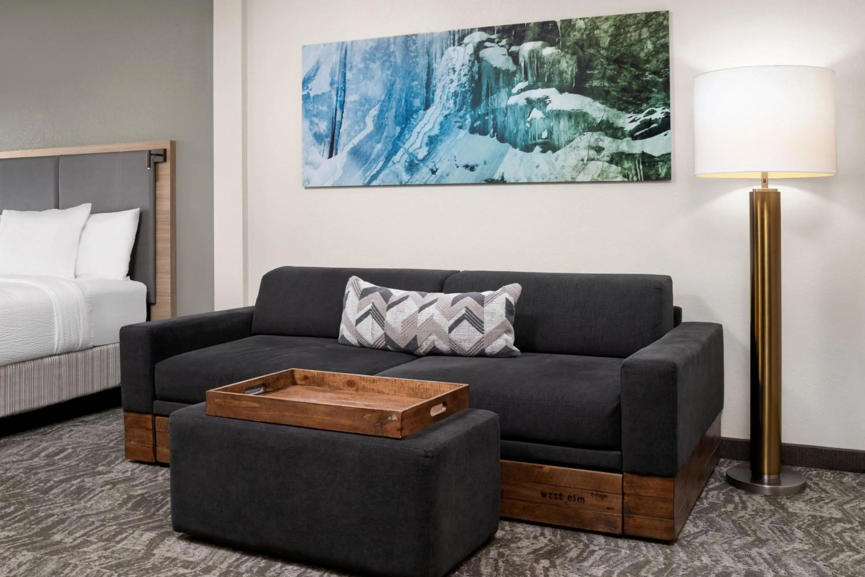 Photo of the whole room, Bed in SpringHill Suites by Marriott Fairbanks