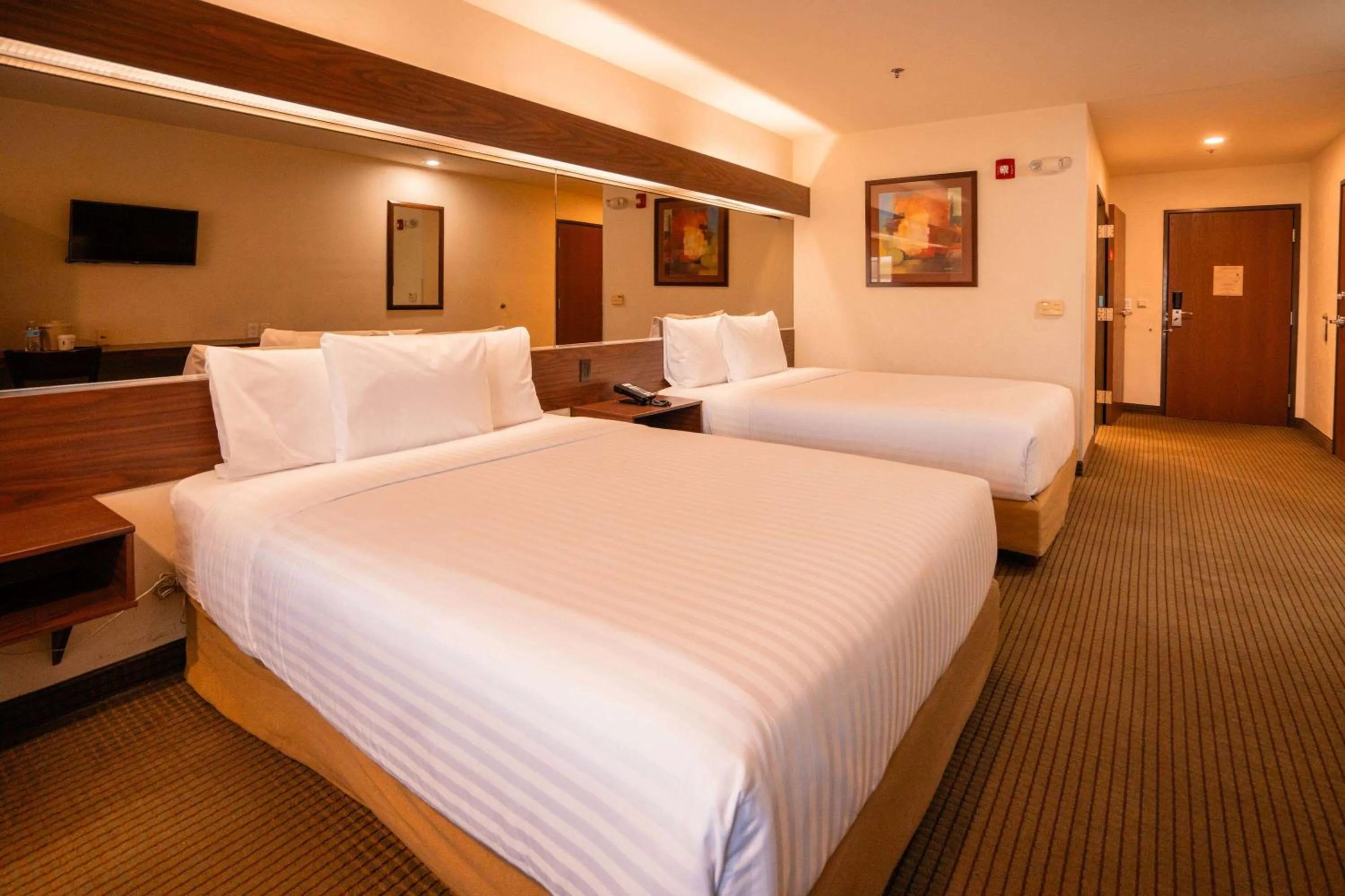 Photo of the whole room, Bed in Microtel Inn and Suites by Wyndham Ciudad Juarez, US Consulate
