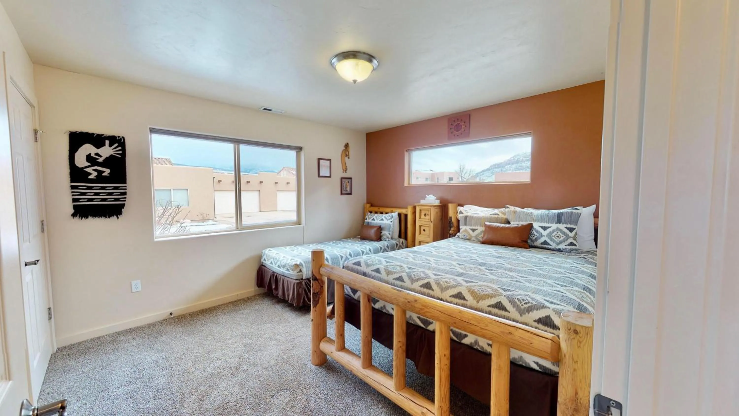 Bed in Desert Oasis #X1