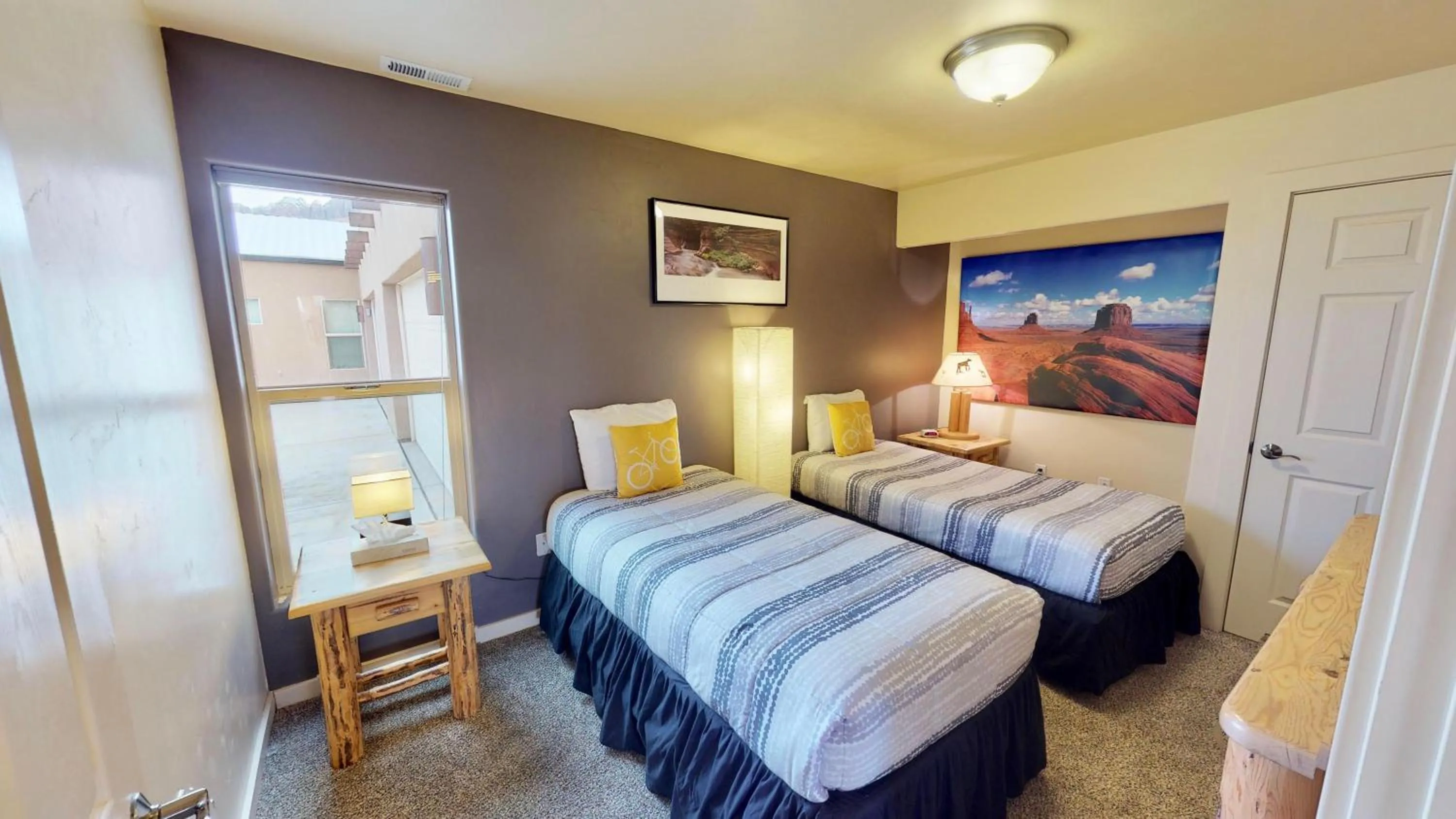 Bed in Desert Oasis #X1