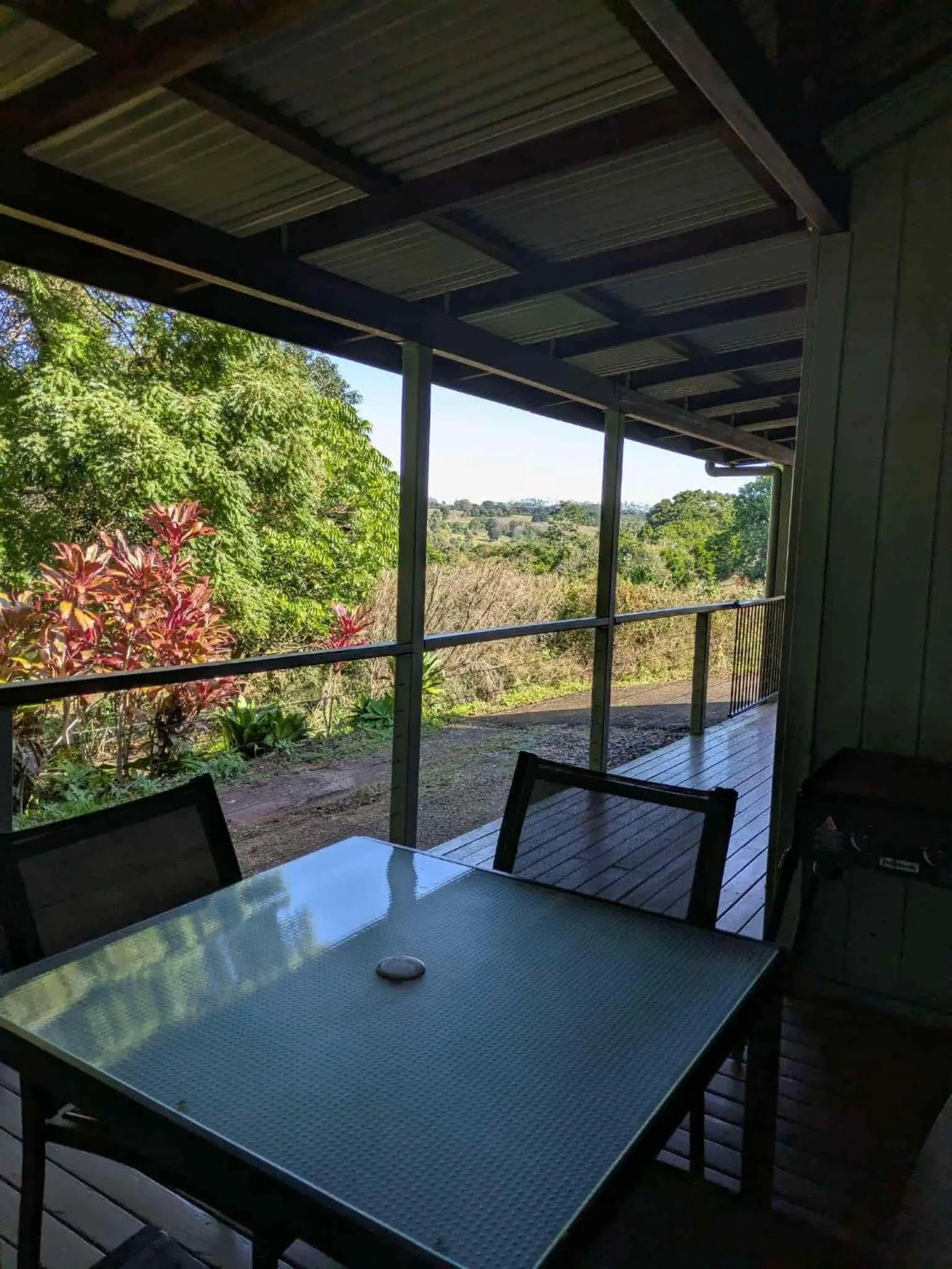 Patio in Alstonville Country Cottages