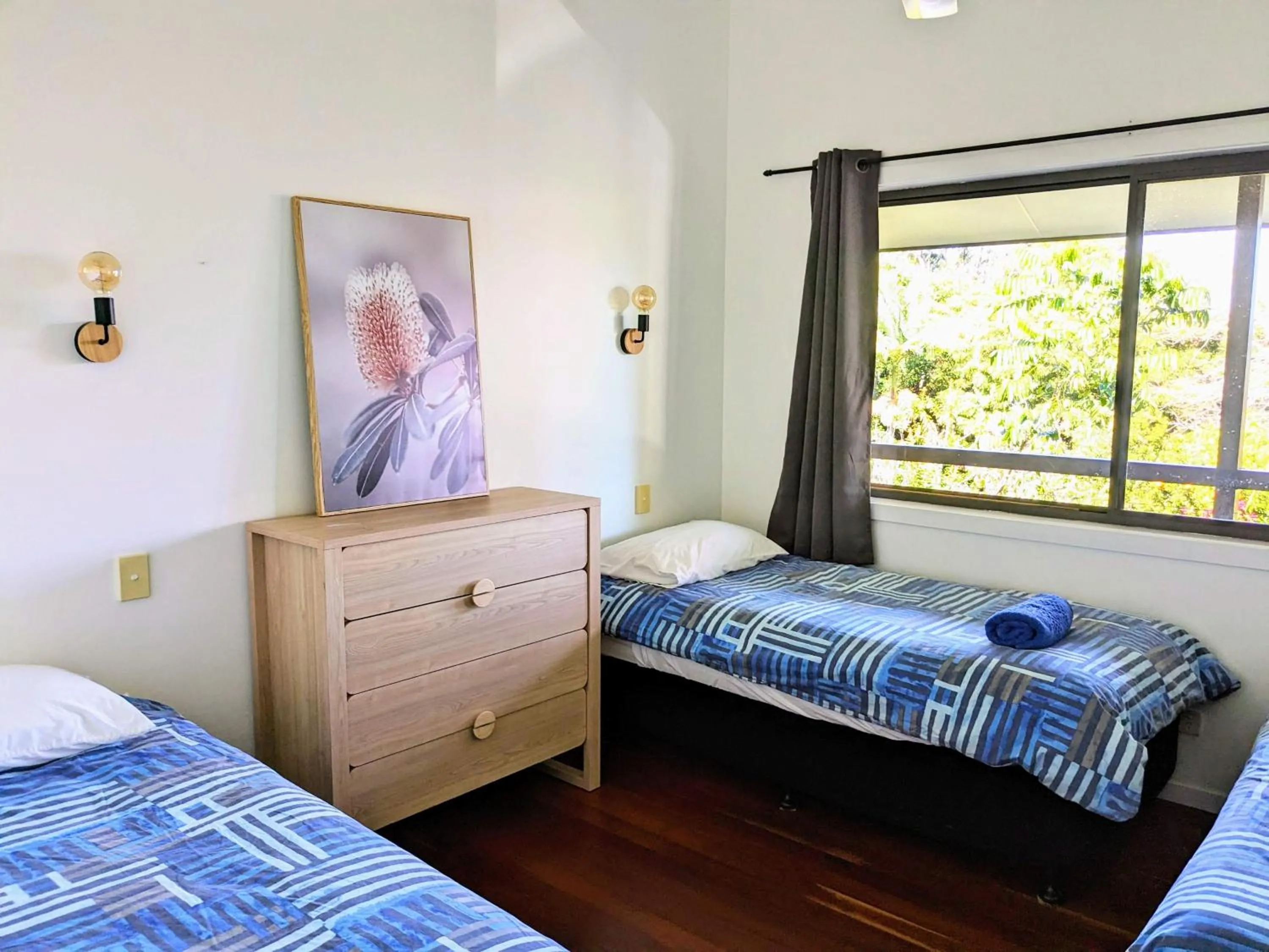 Bed in Alstonville Country Cottages