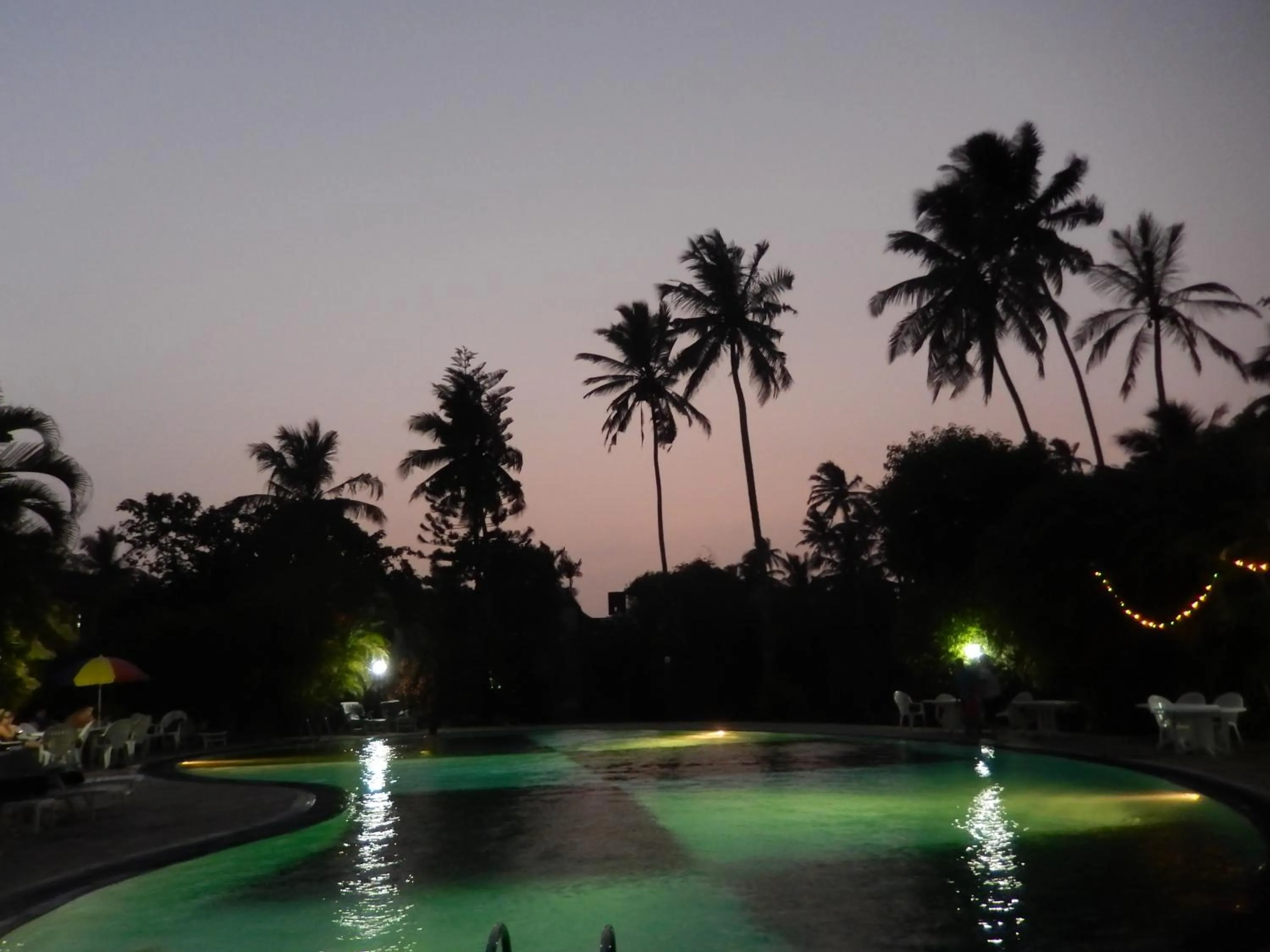 Swimming pool in Villa Ranmenika