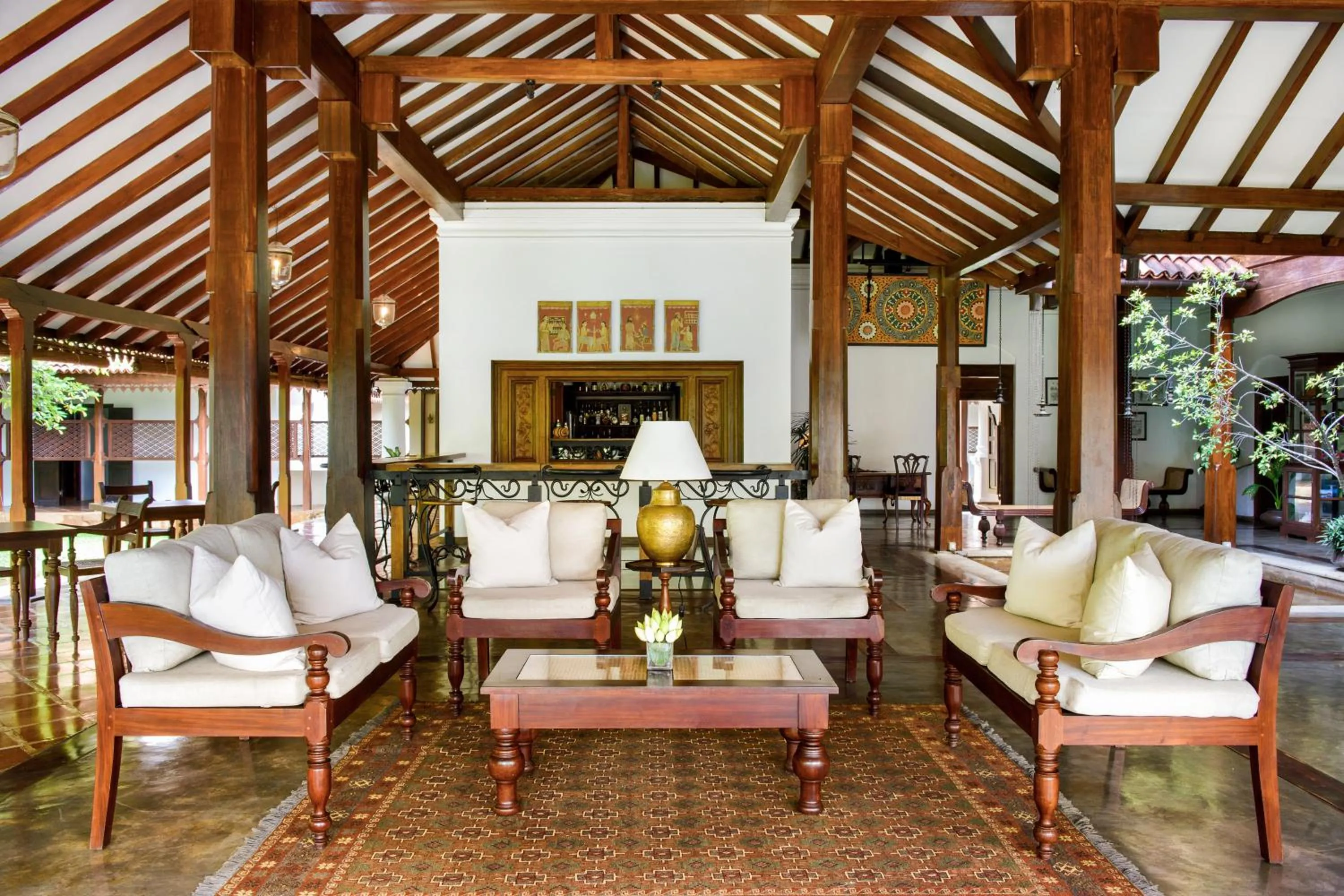 Lobby or reception in Uga Ulagalla - Anuradhapura