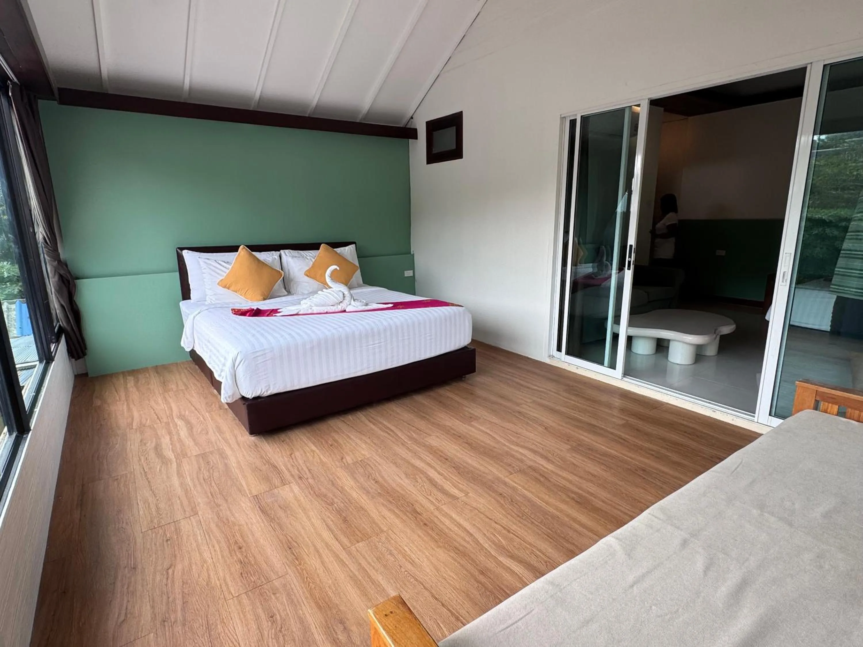 Bed in Chunut House Resort