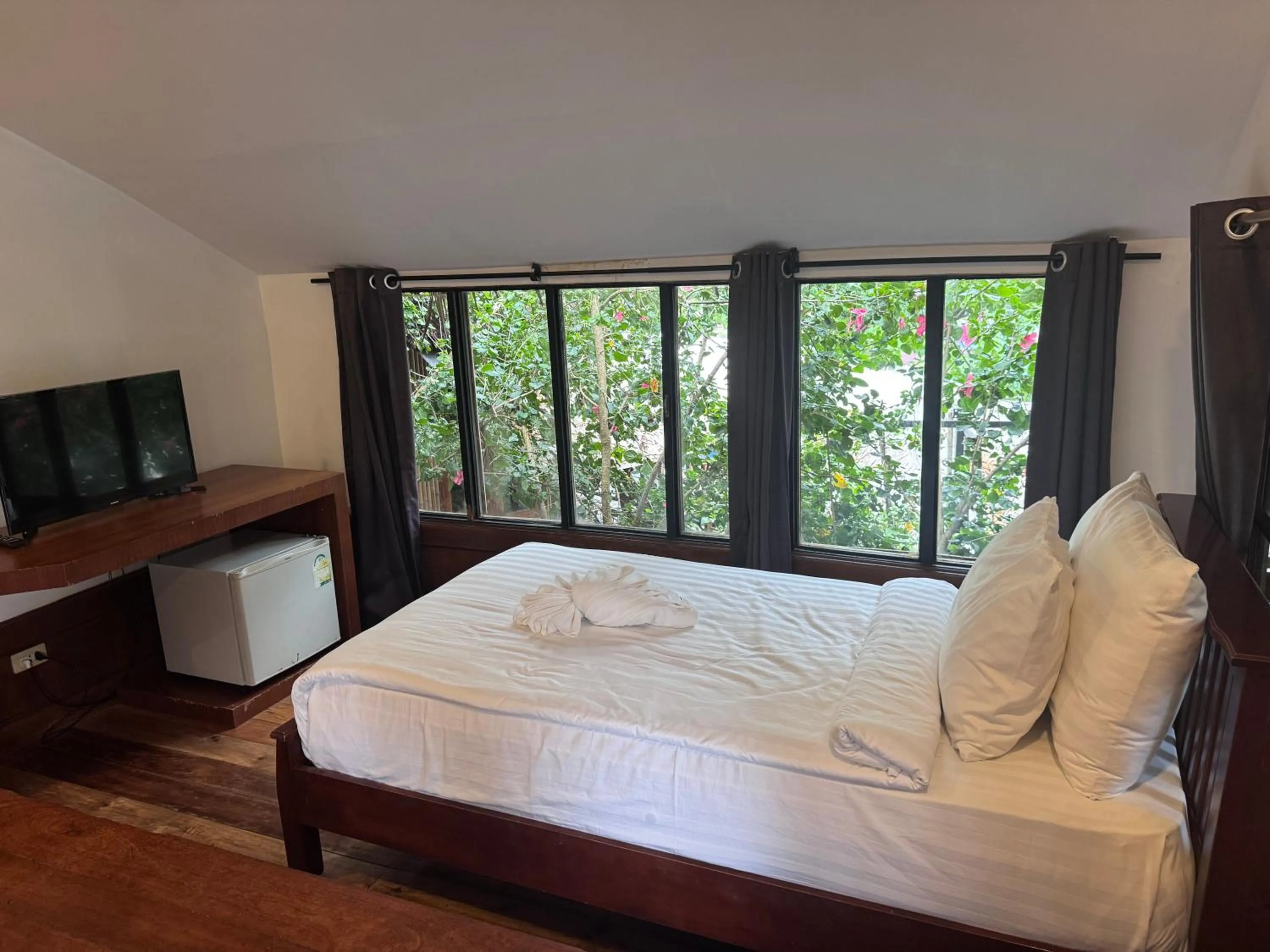 Bed in Chunut House Resort