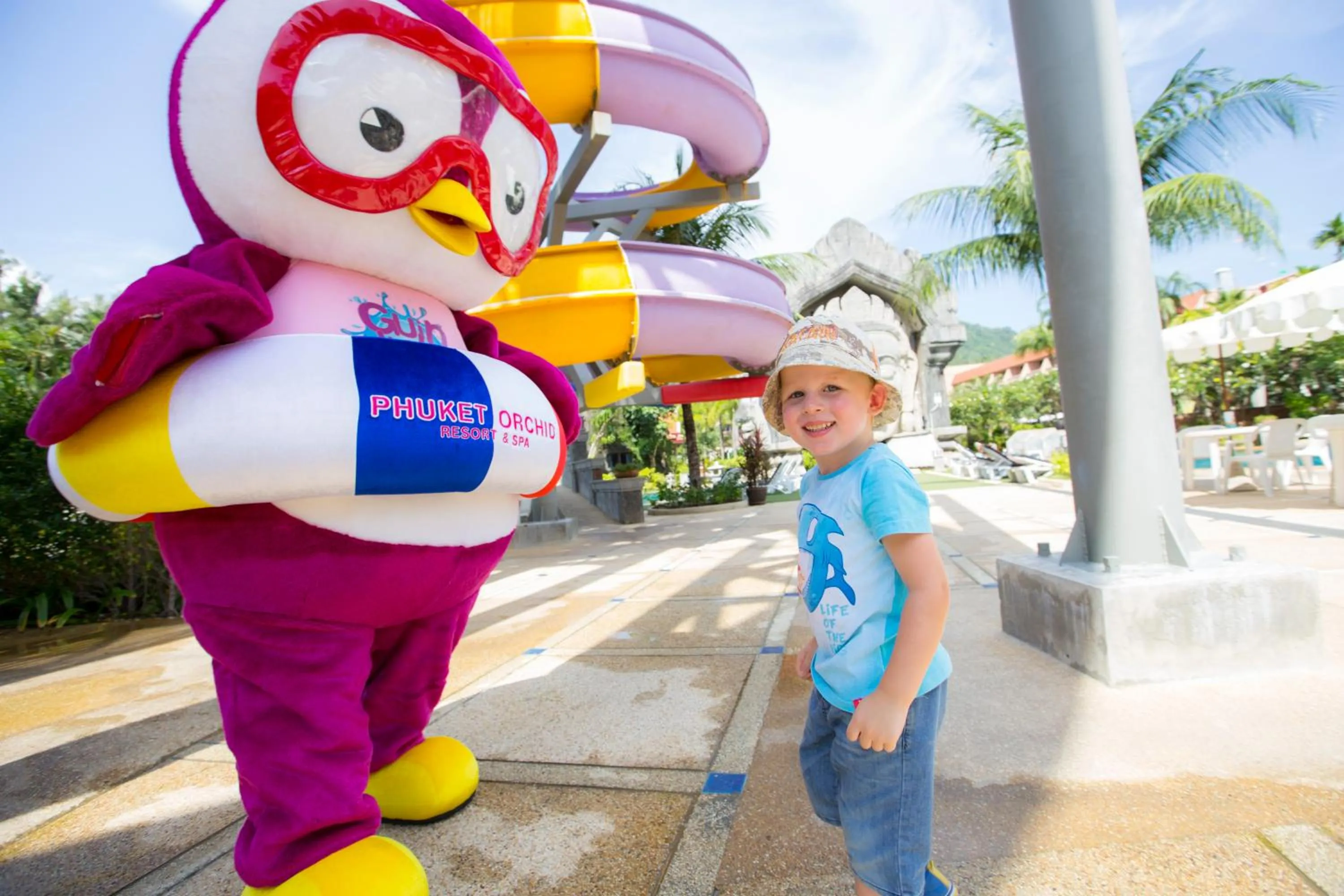 young children in Phuket Orchid Resort and Spa