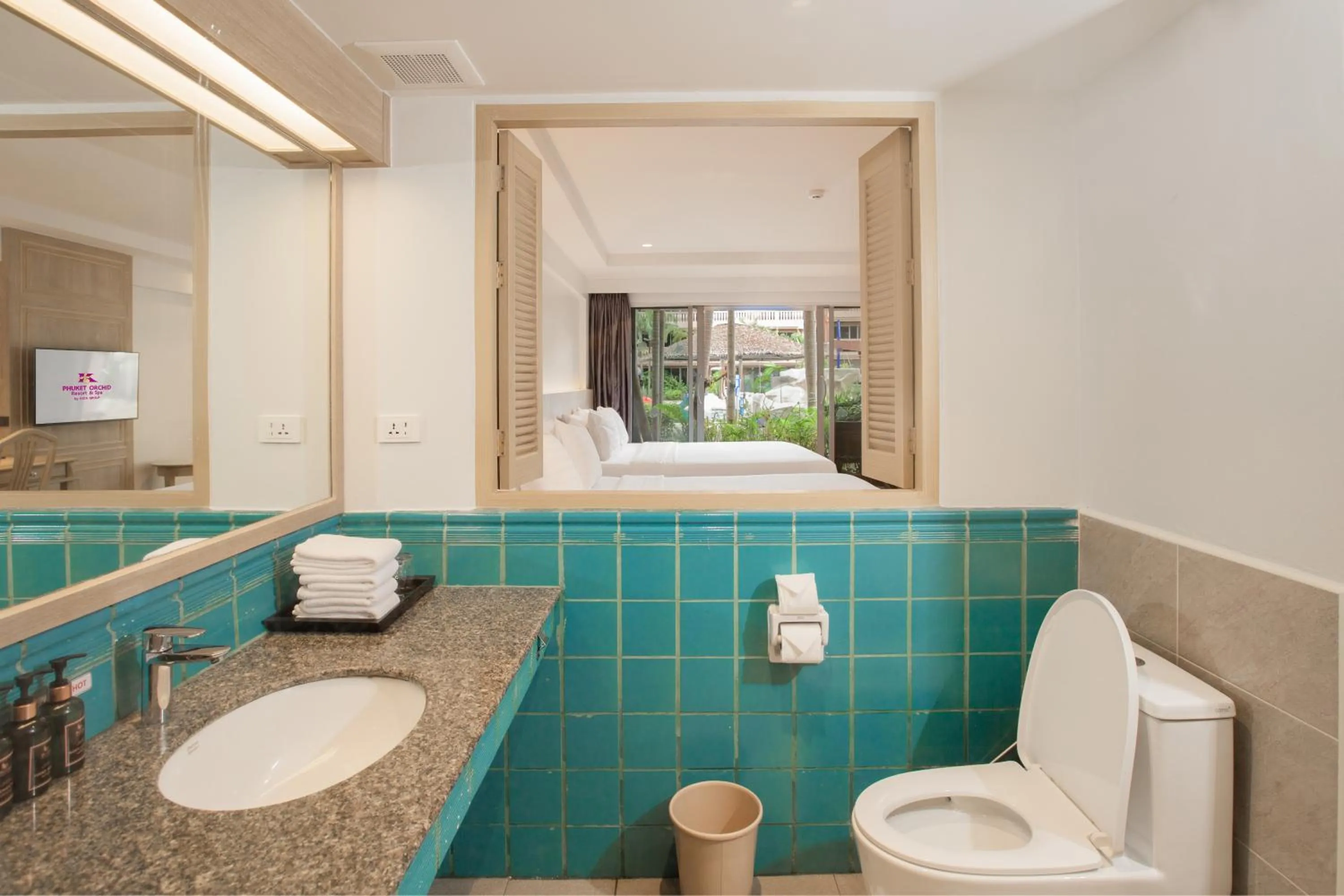 Toilet in Phuket Orchid Resort and Spa