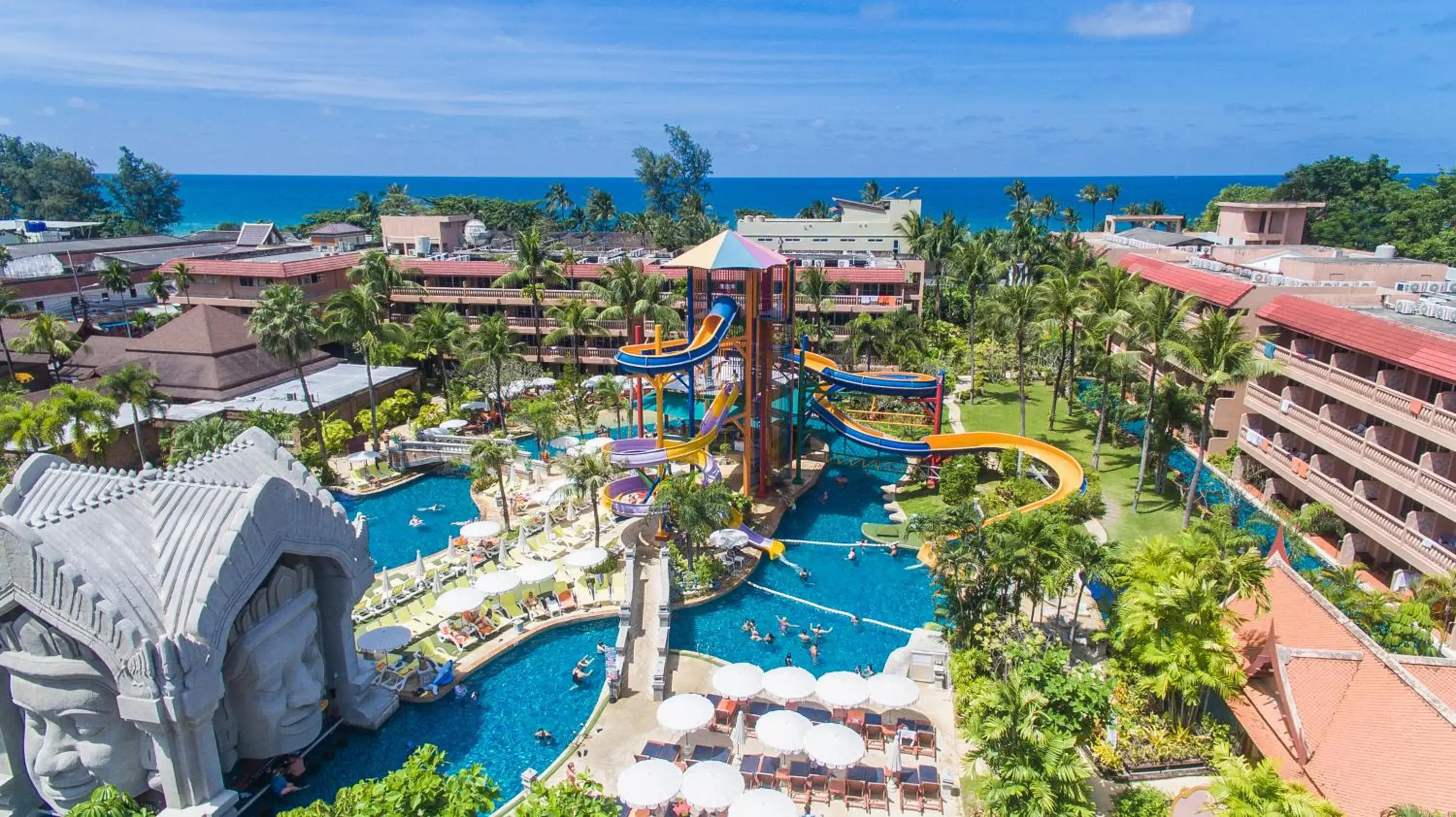Bird's eye view in Phuket Orchid Resort and Spa Bird's eye view in Phuket Orchid Resort and Spa