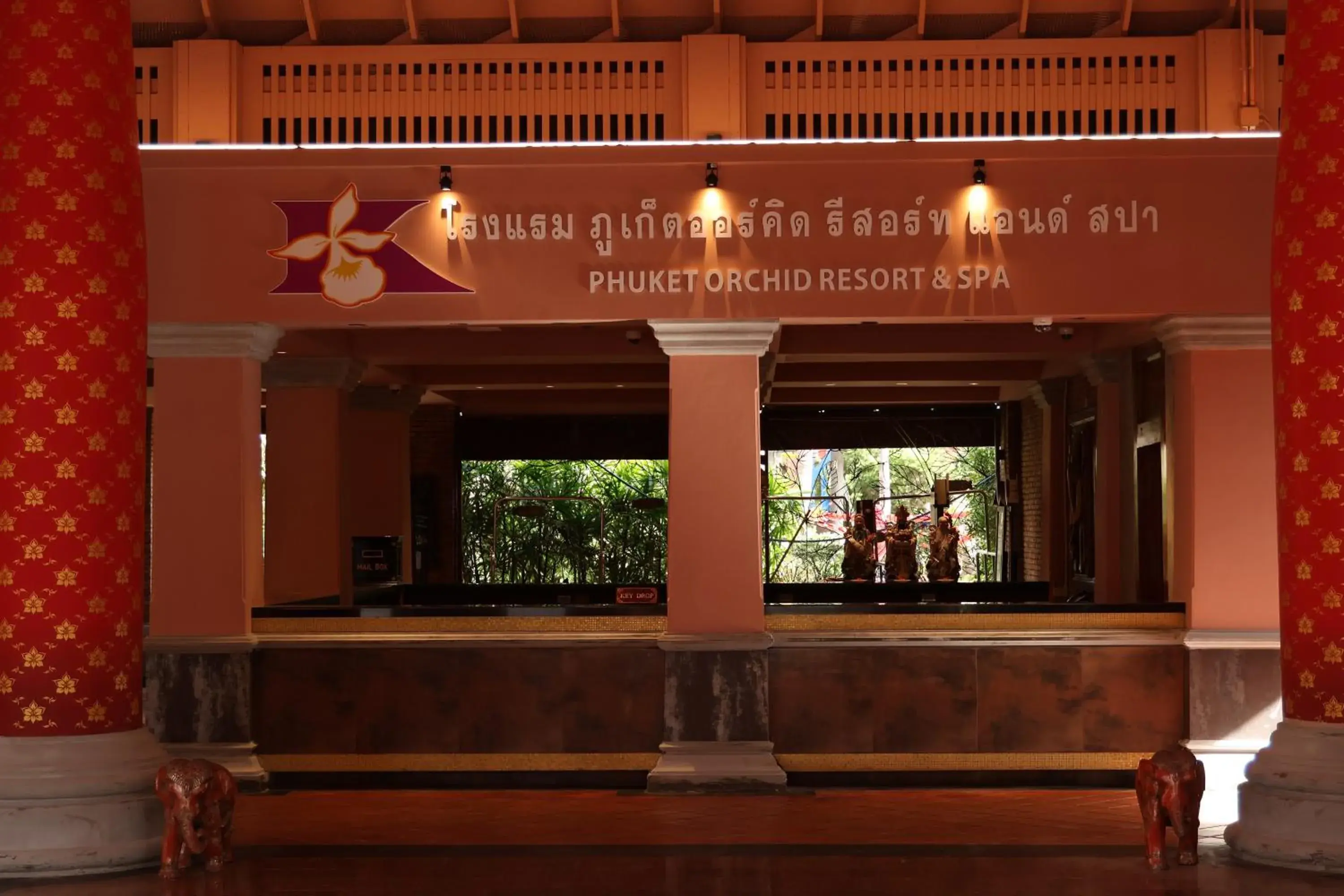 Lobby or reception in Phuket Orchid Resort and Spa Lobby or reception in Phuket Orchid Resort and Spa