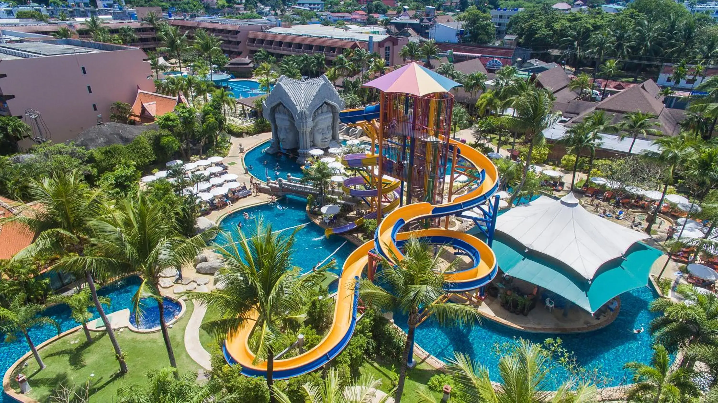 Bird's eye view in Phuket Orchid Resort and Spa Bird's eye view in Phuket Orchid Resort and Spa