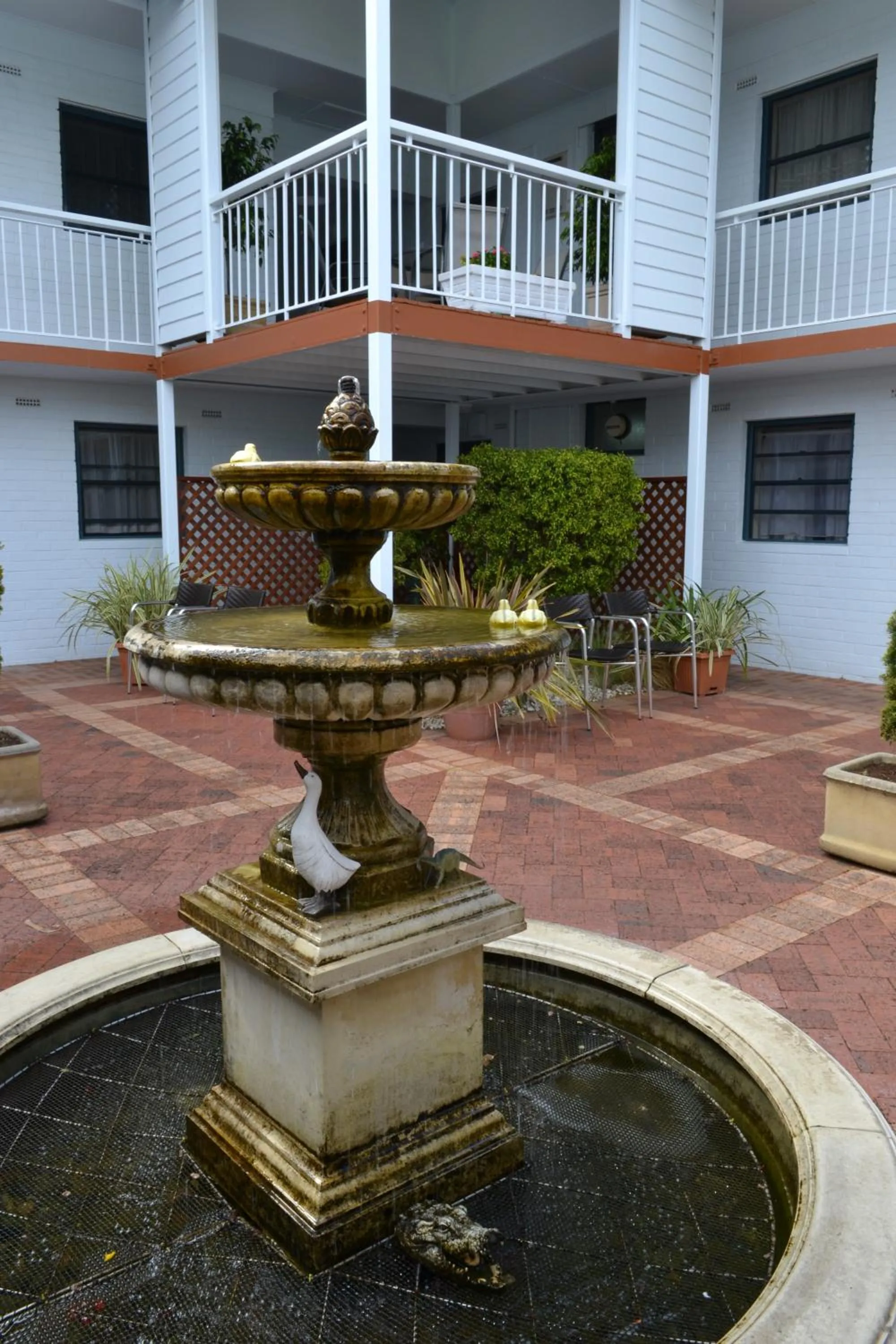 Patio in Dolphin Lodge Albany - Self Contained Apartments at Middleton Beach