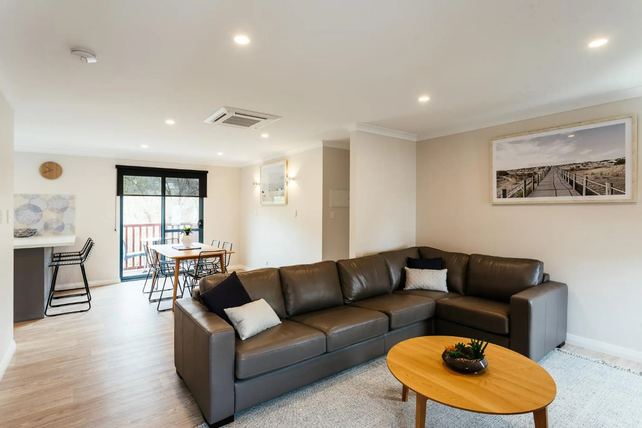 Living room in Dolphin Lodge Albany - Self Contained Apartments at Middleton Beach