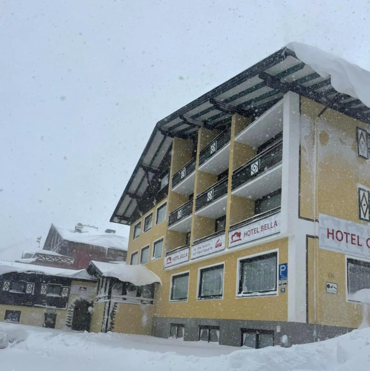 Property building in Hotel Bella