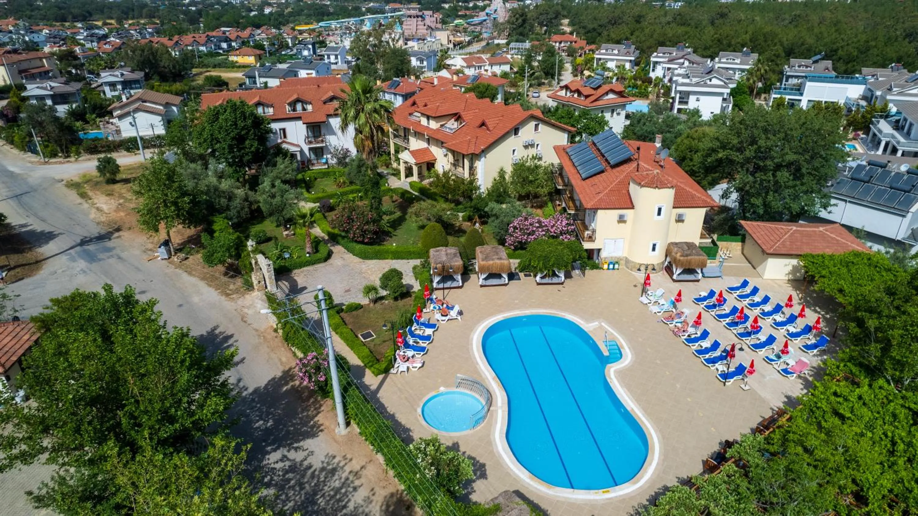 Property building in Gokcen Hotel & Apartments