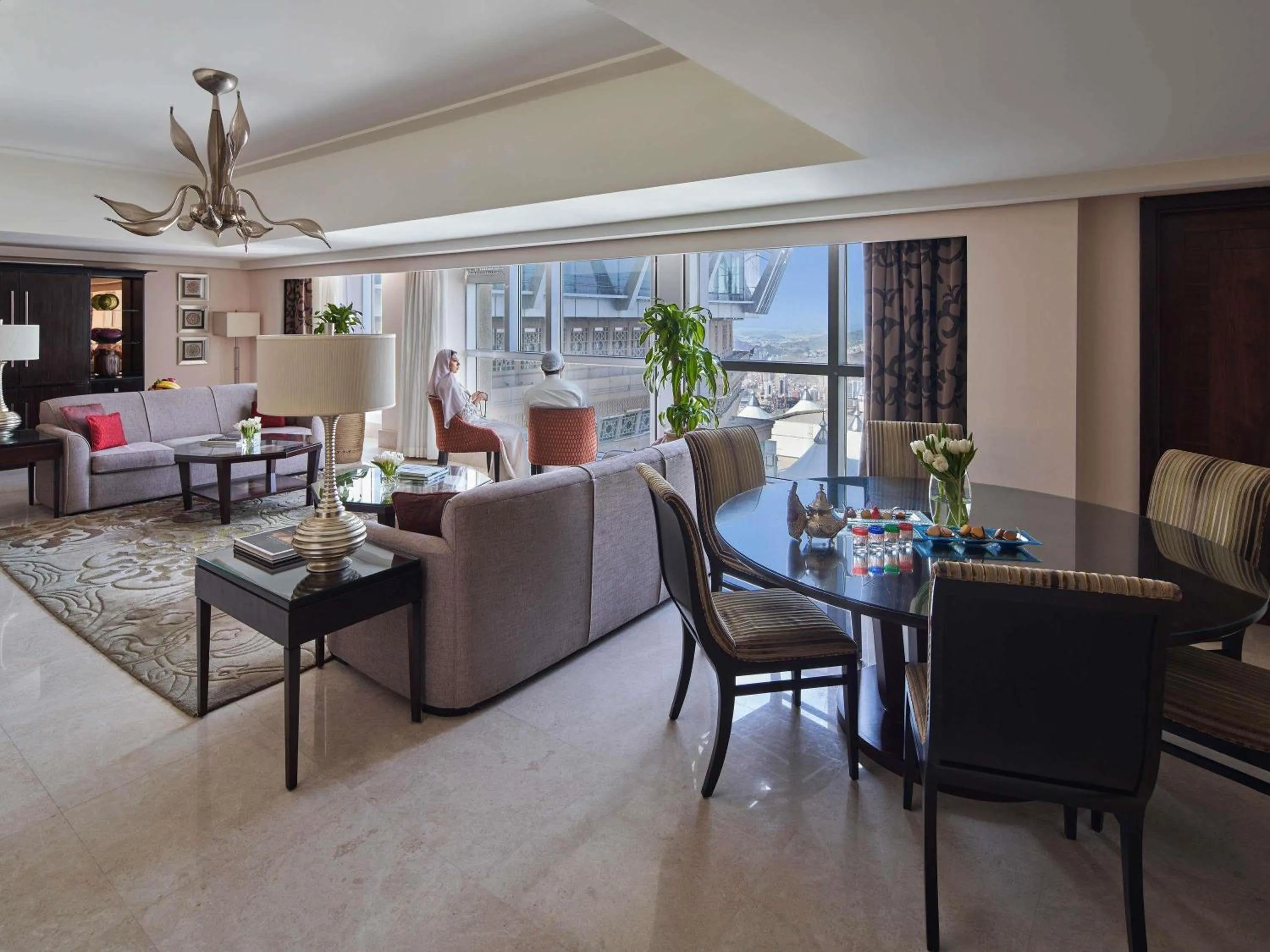 Two-Bedroom Suite Kaaba in Makkah Clock Royal Tower, A Fairmont Hotel