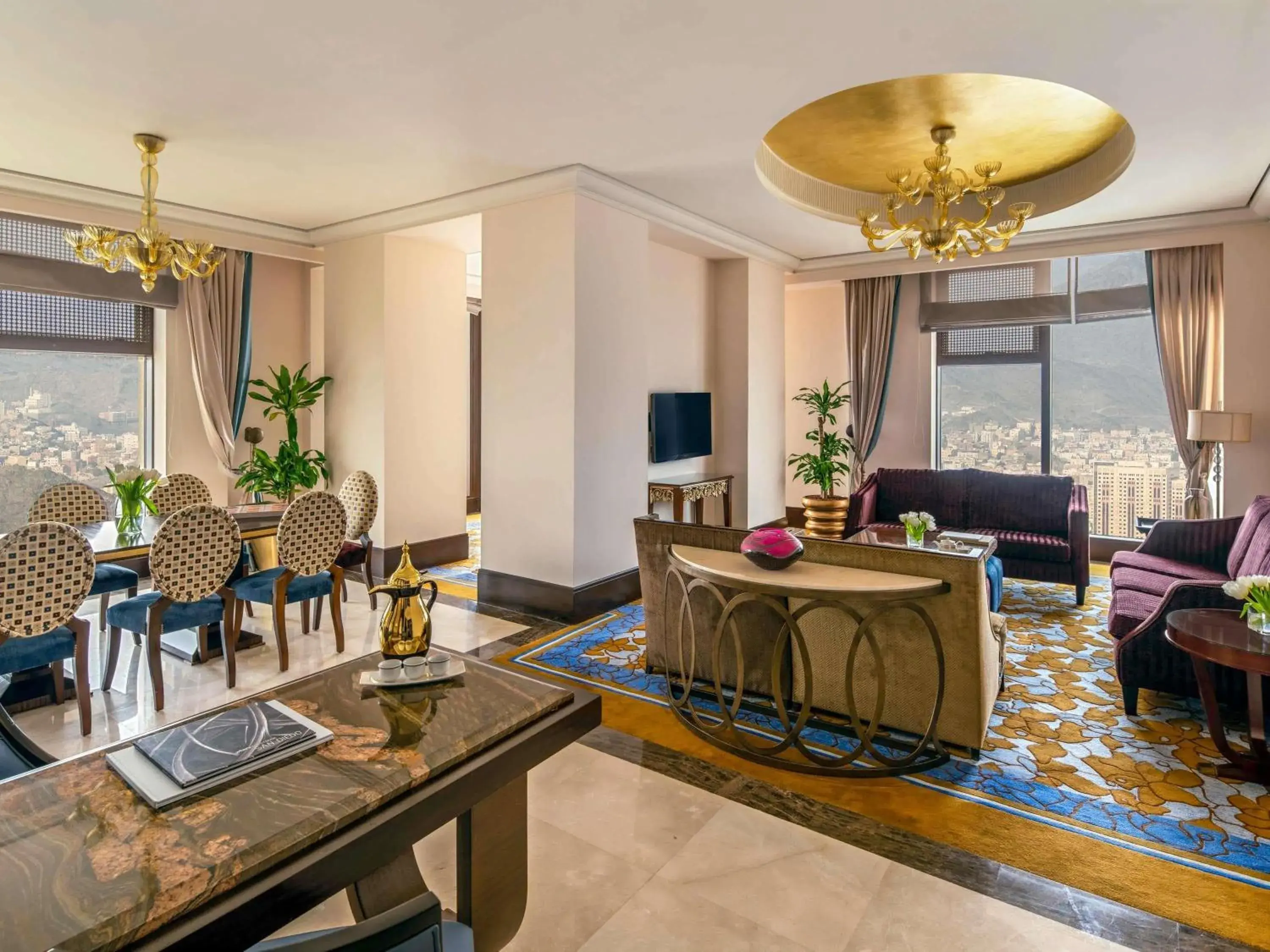 Bedroom in Makkah Clock Royal Tower, A Fairmont Hotel Bedroom in Makkah Clock Royal Tower, A Fairmont Hotel