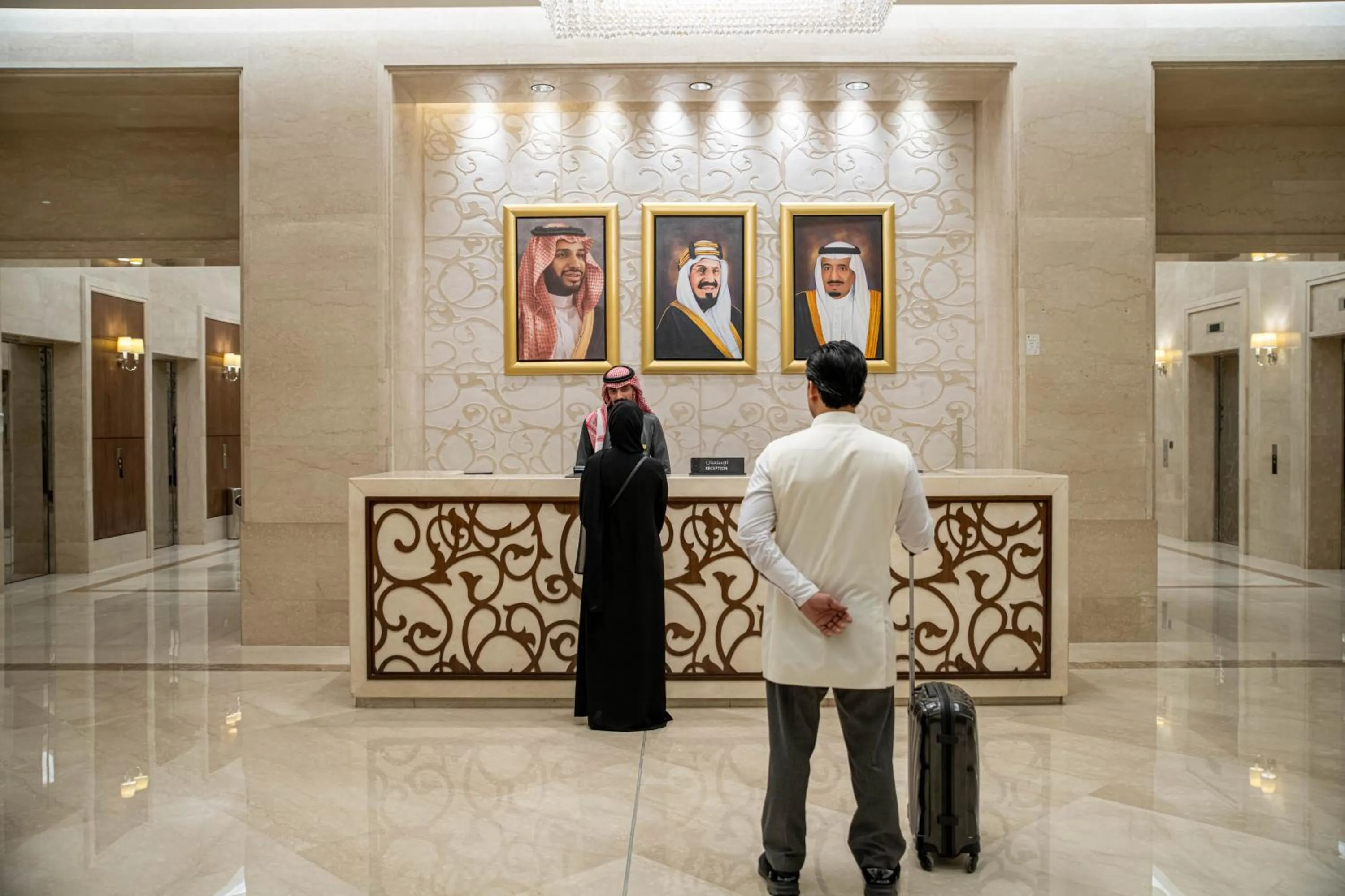 Lobby or reception in Makkah Clock Royal Tower, A Fairmont Hotel