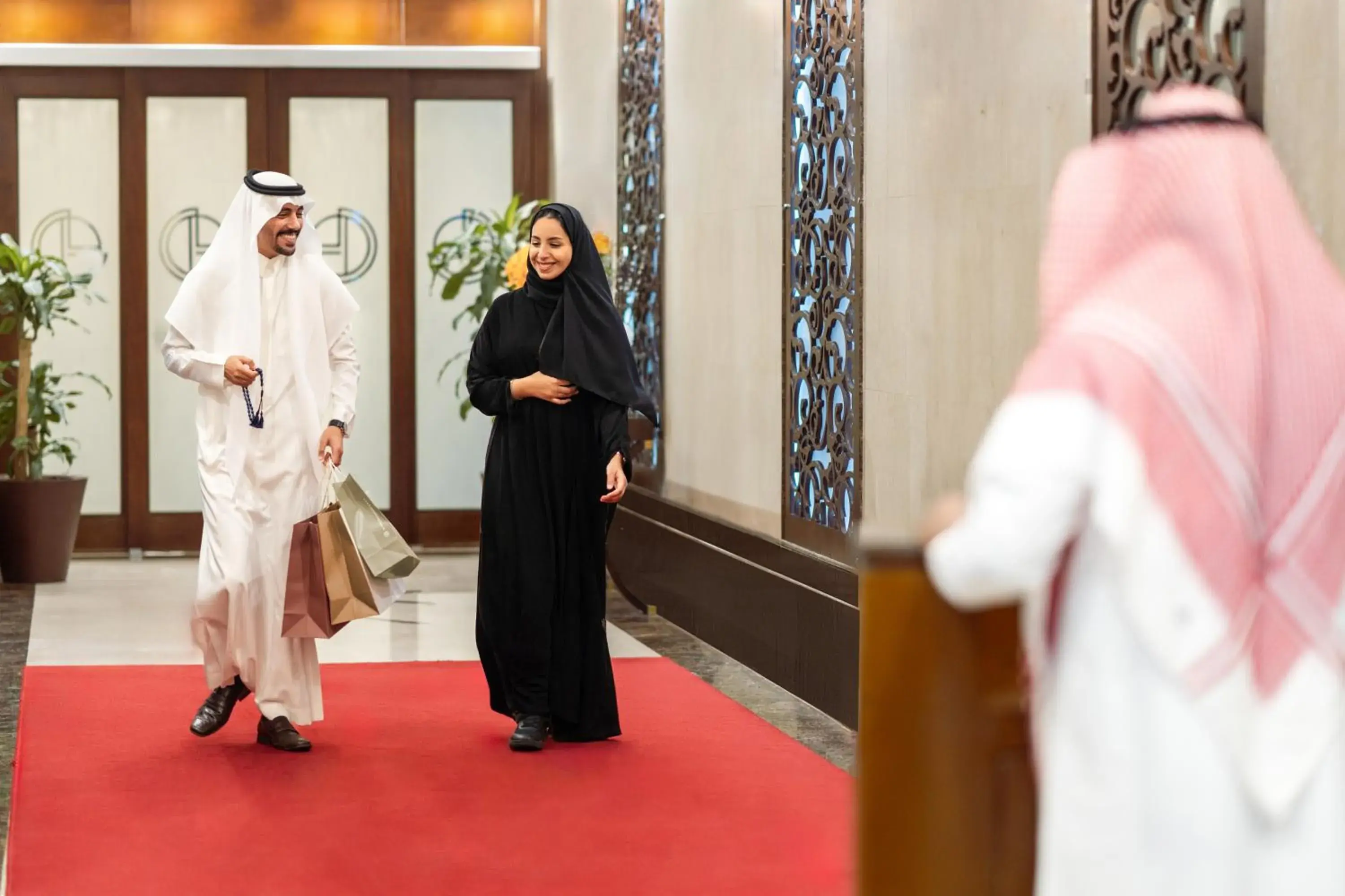 Lobby or reception in Makkah Clock Royal Tower, A Fairmont Hotel Lobby or reception in Makkah Clock Royal Tower, A Fairmont Hotel