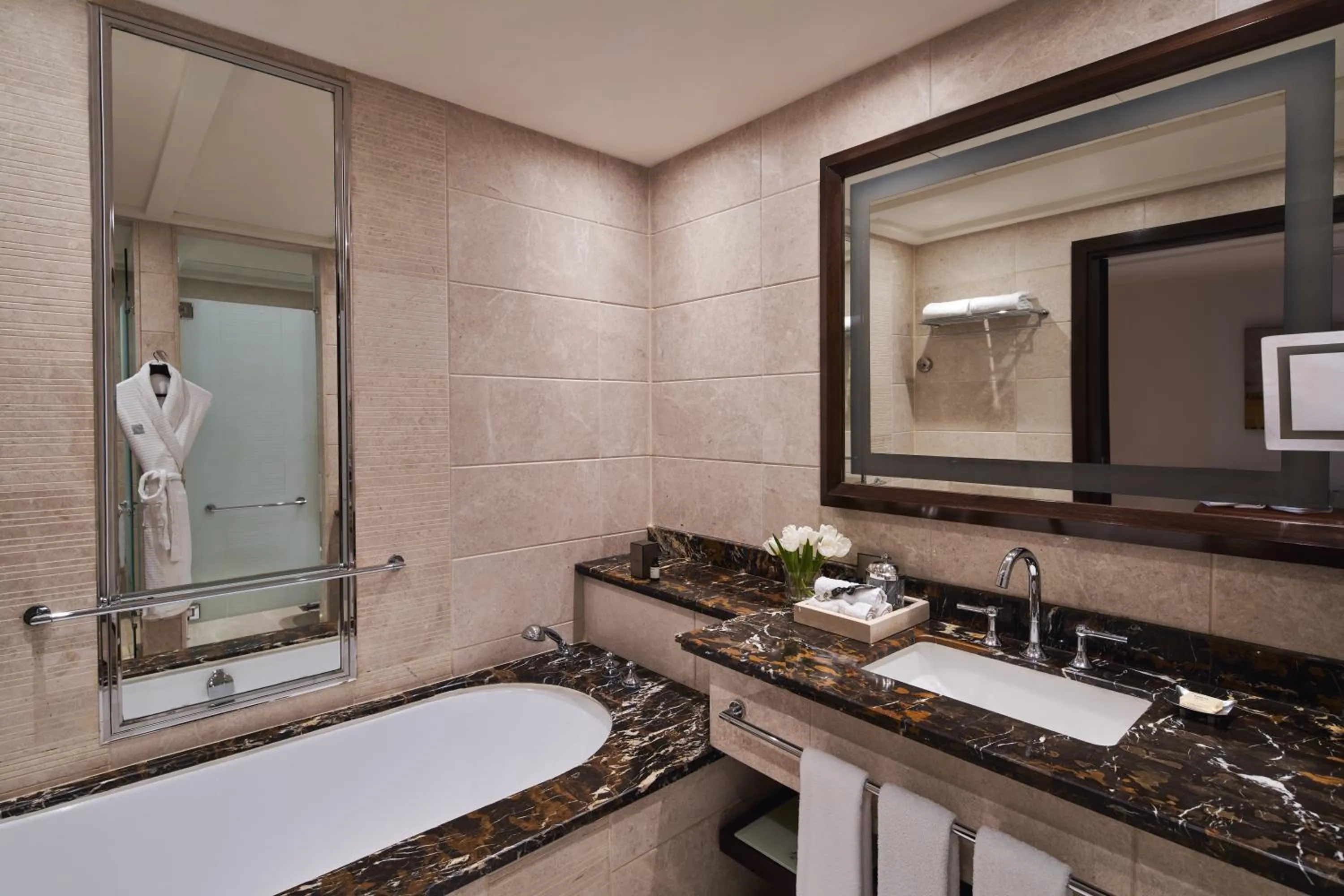 Bathroom in Makkah Clock Royal Tower, A Fairmont Hotel