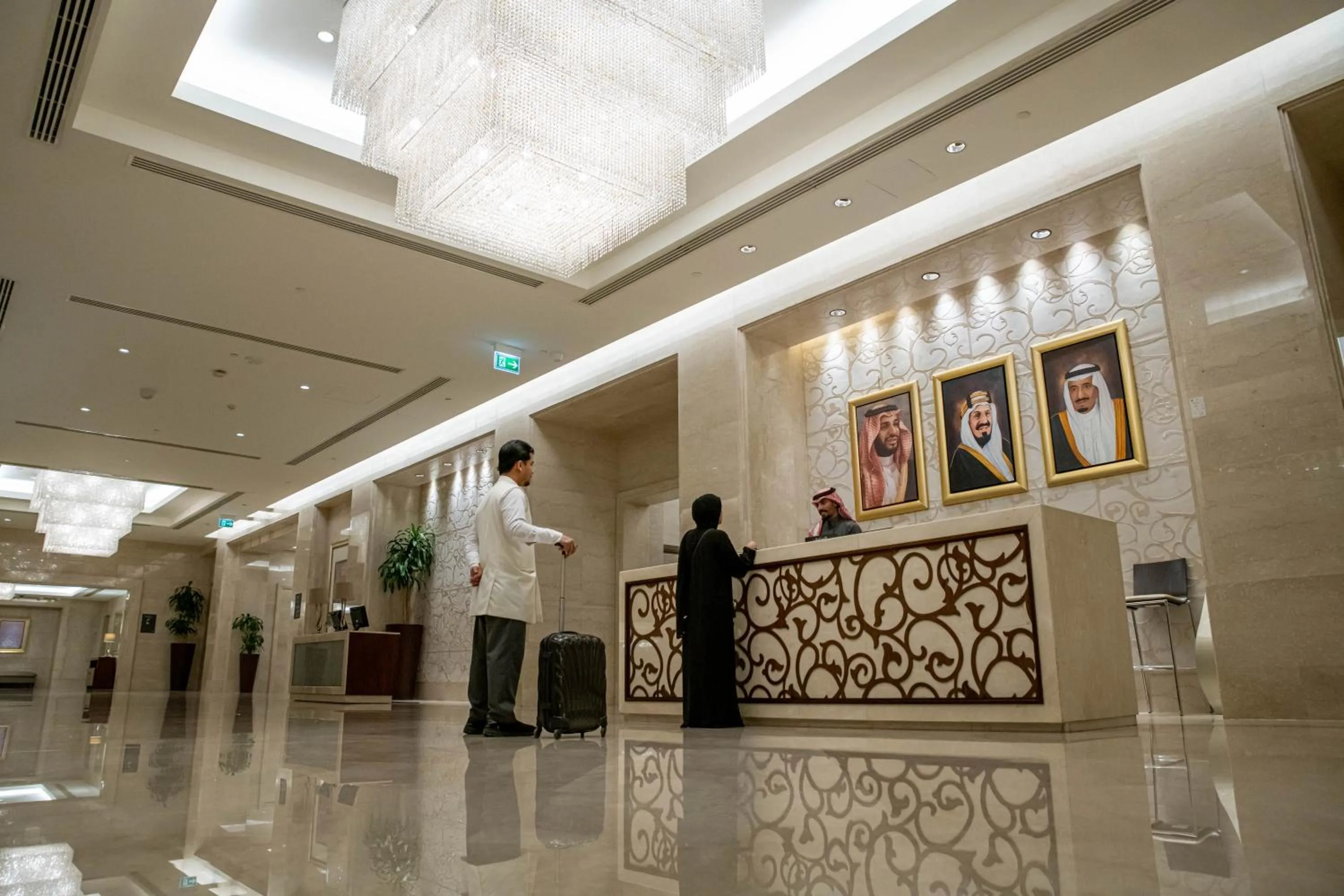 Lobby or reception in Makkah Clock Royal Tower, A Fairmont Hotel