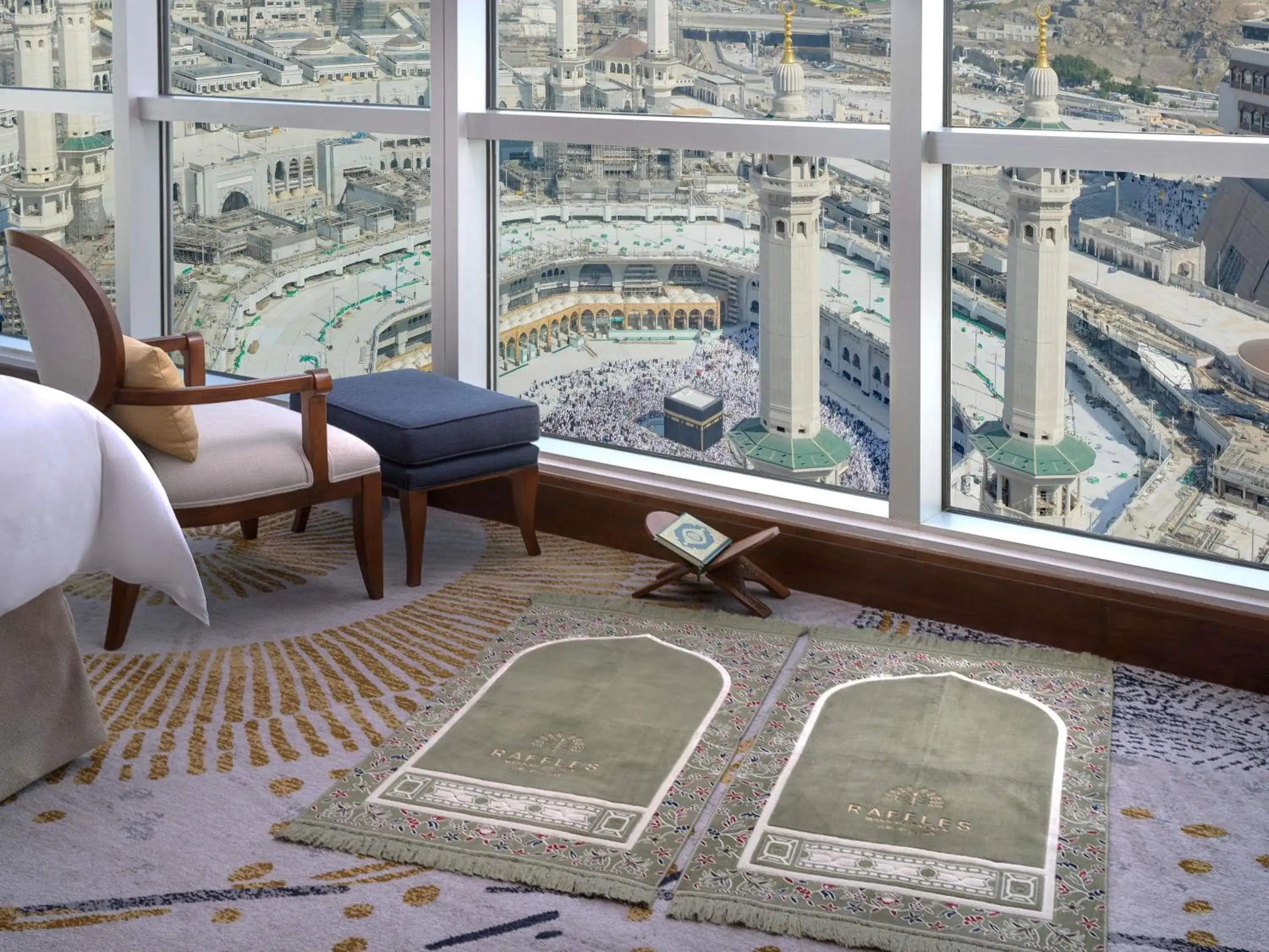 Bedroom in Raffles Makkah Palace Bedroom in Raffles Makkah Palace