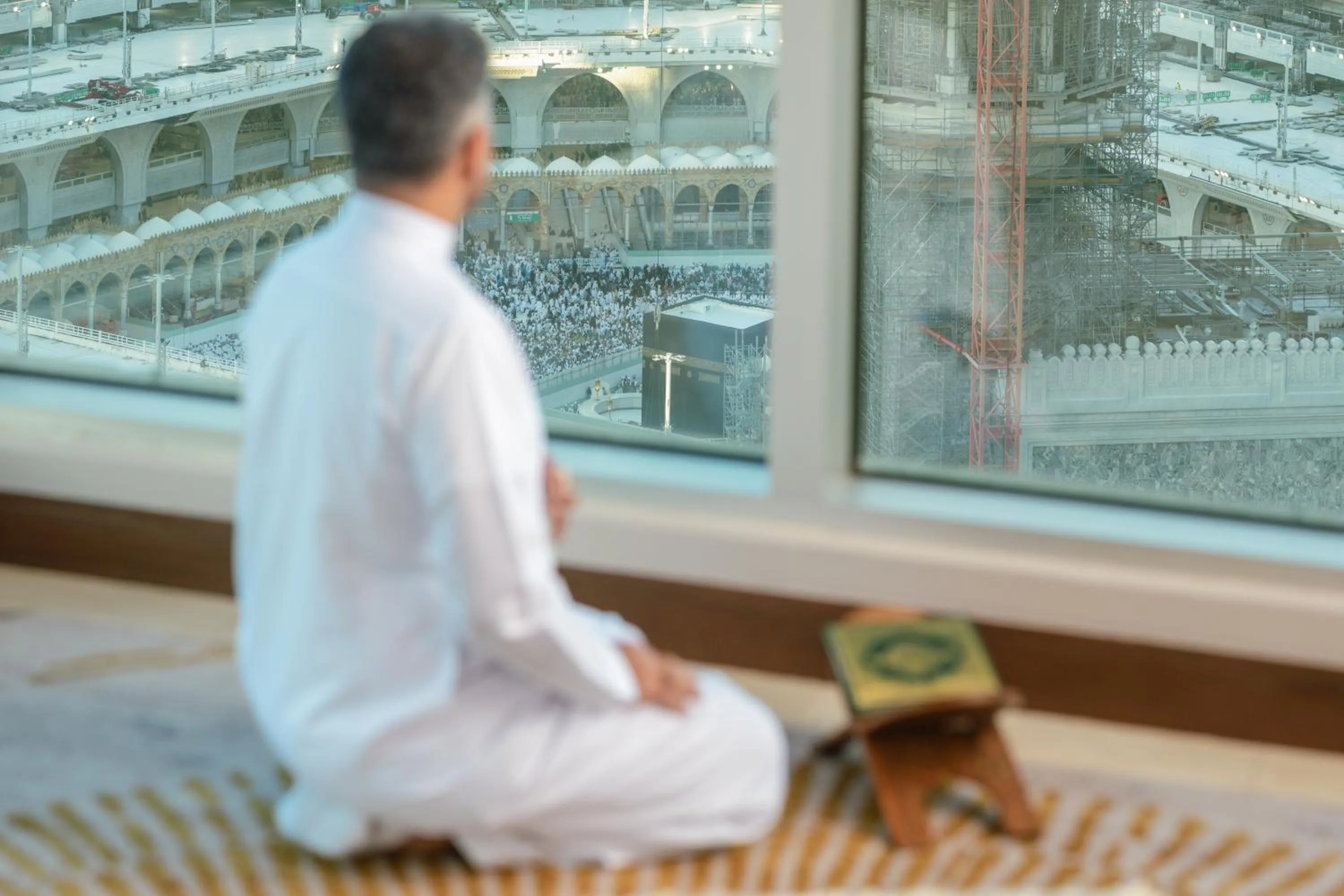 Guests in Raffles Makkah Palace