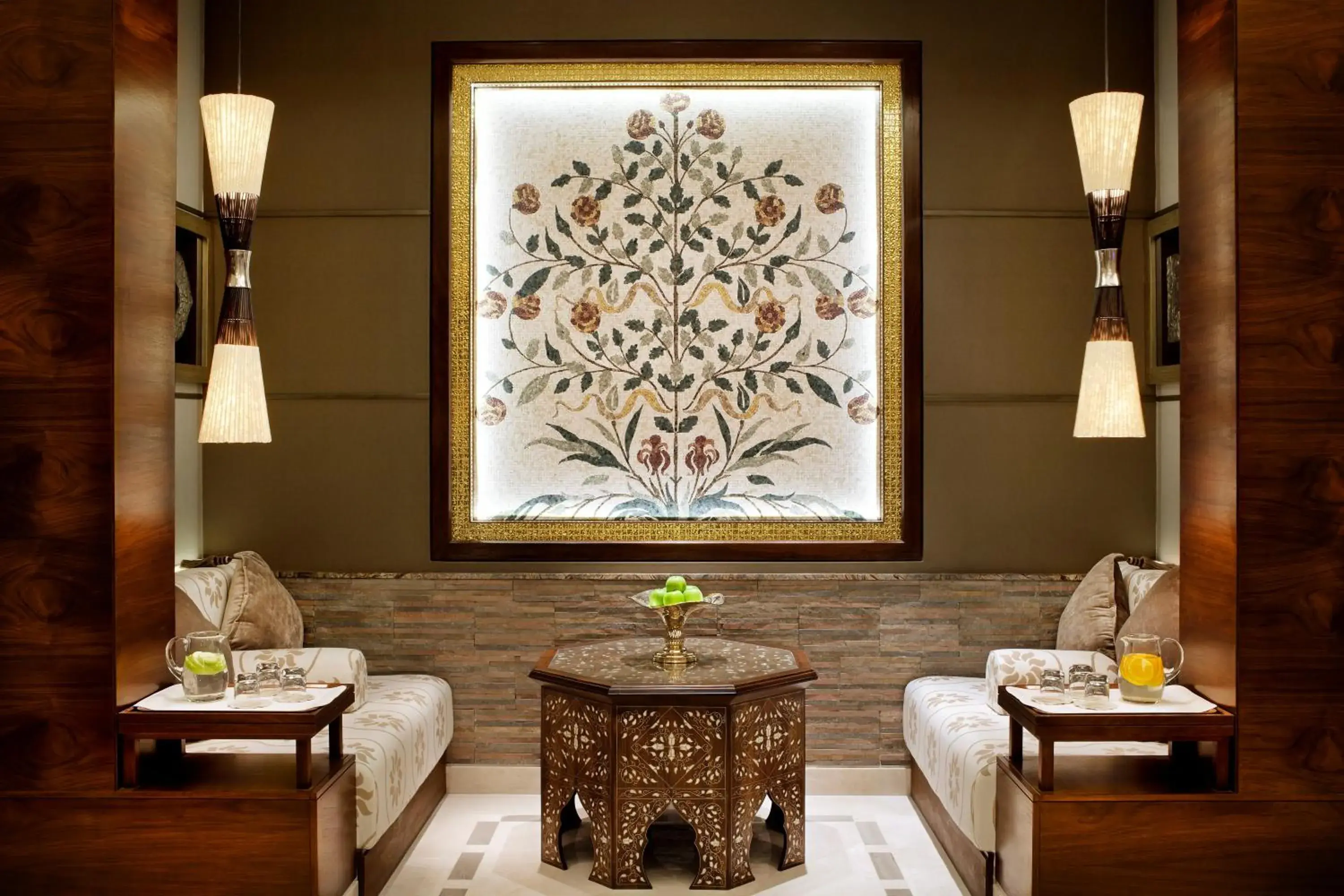 Lounge or bar in Raffles Makkah Palace Lounge or bar in Raffles Makkah Palace