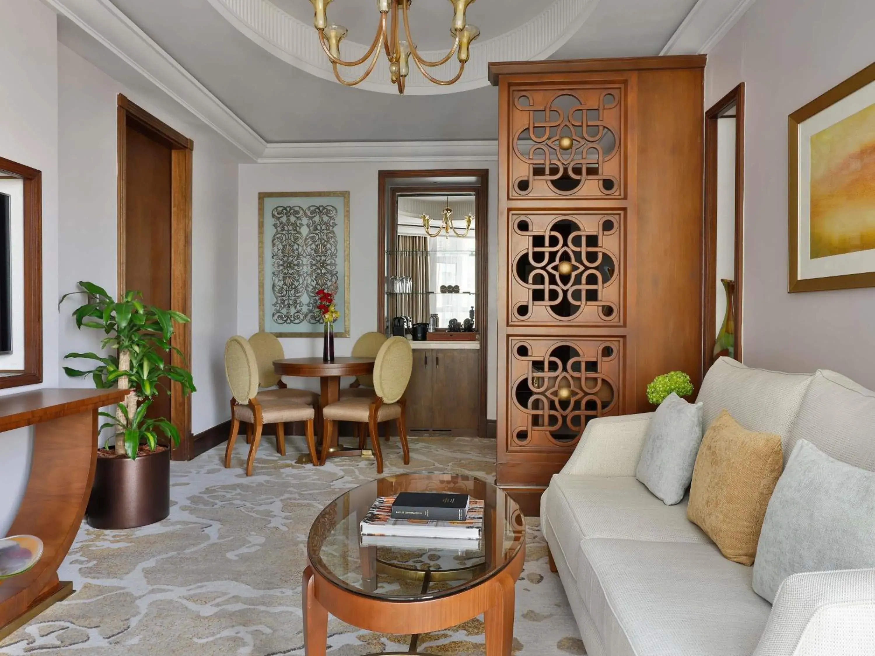 Bedroom in Raffles Makkah Palace Bedroom in Raffles Makkah Palace