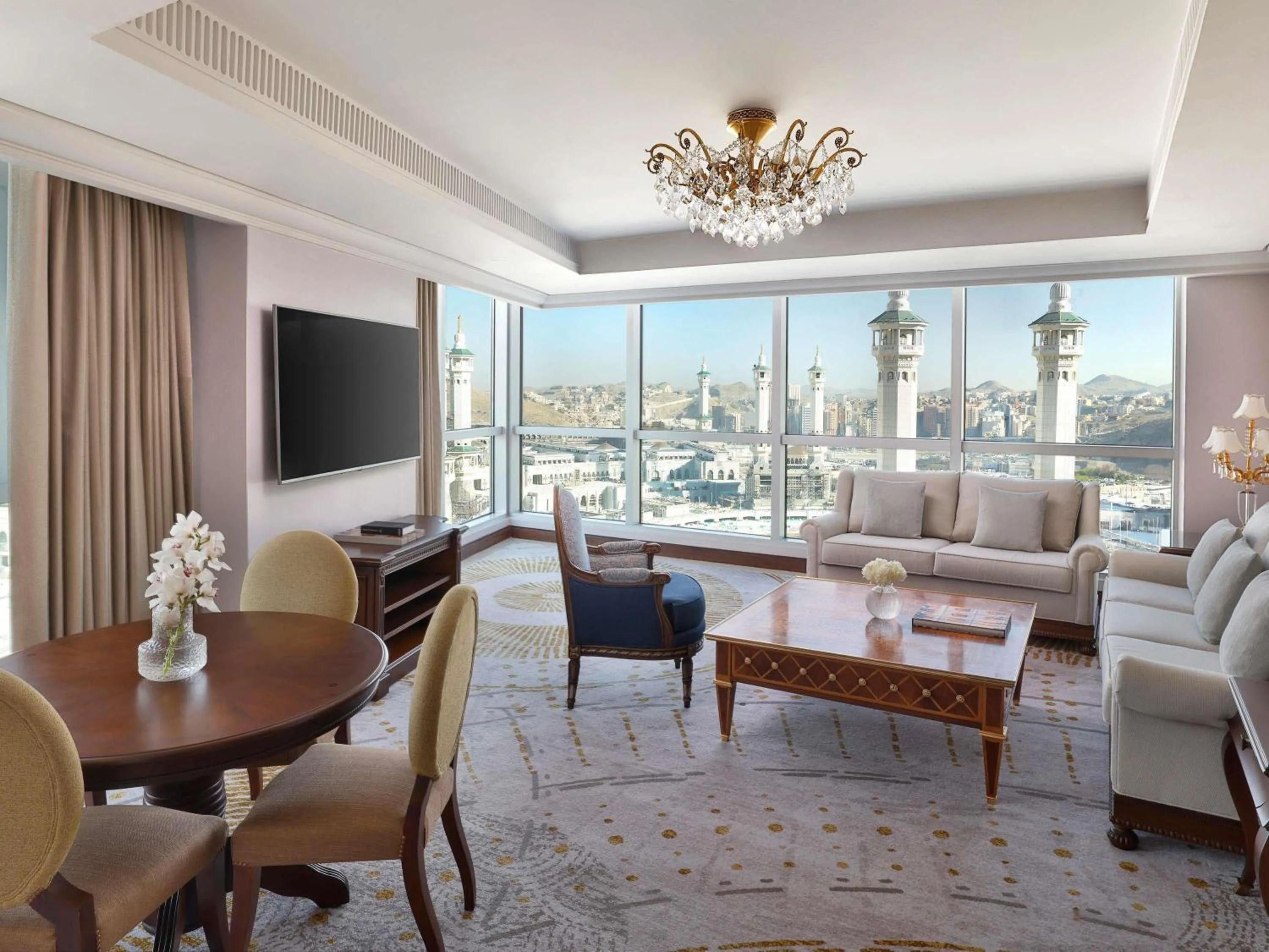 Bedroom in Raffles Makkah Palace