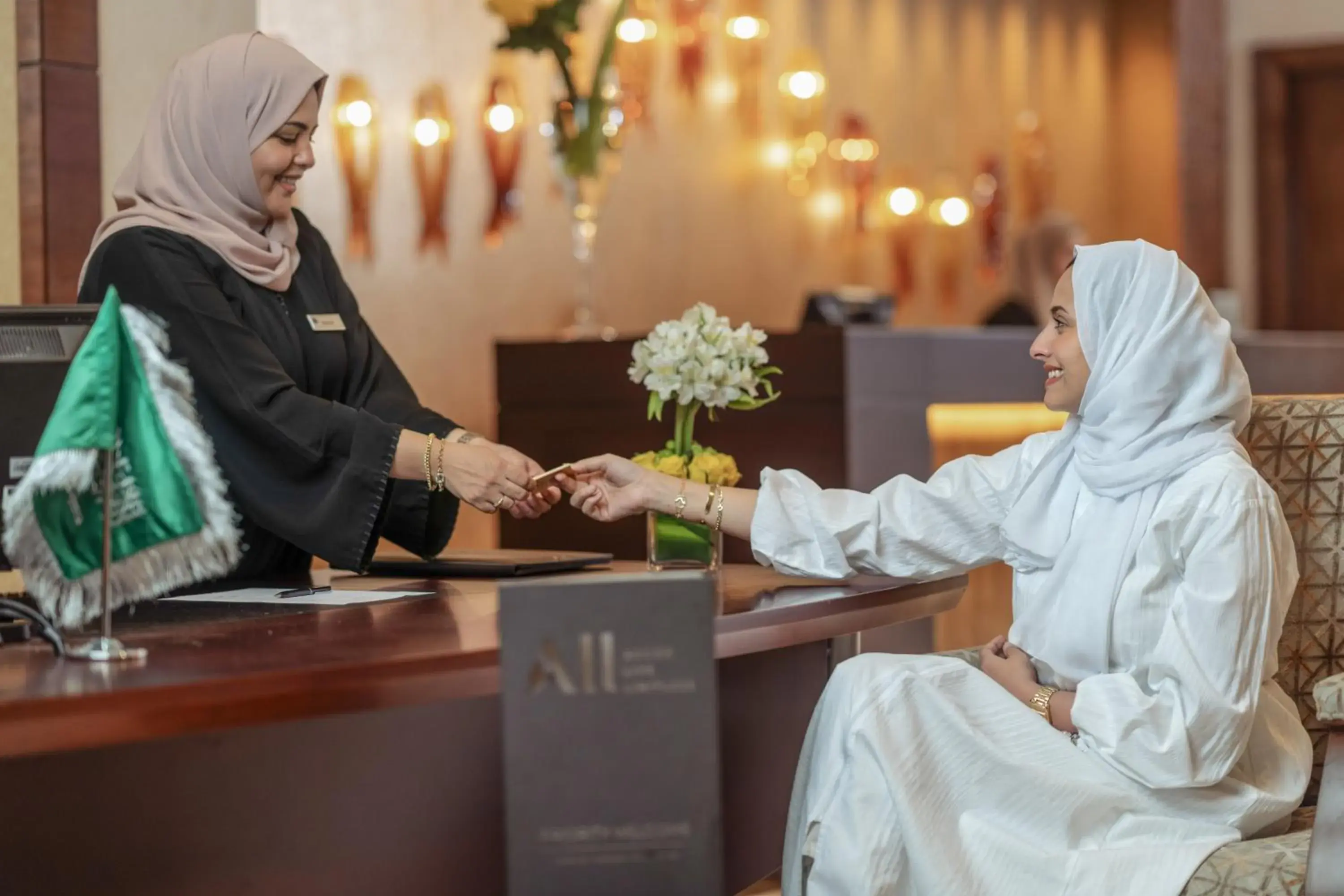 Lobby or reception in Raffles Makkah Palace Lobby or reception in Raffles Makkah Palace