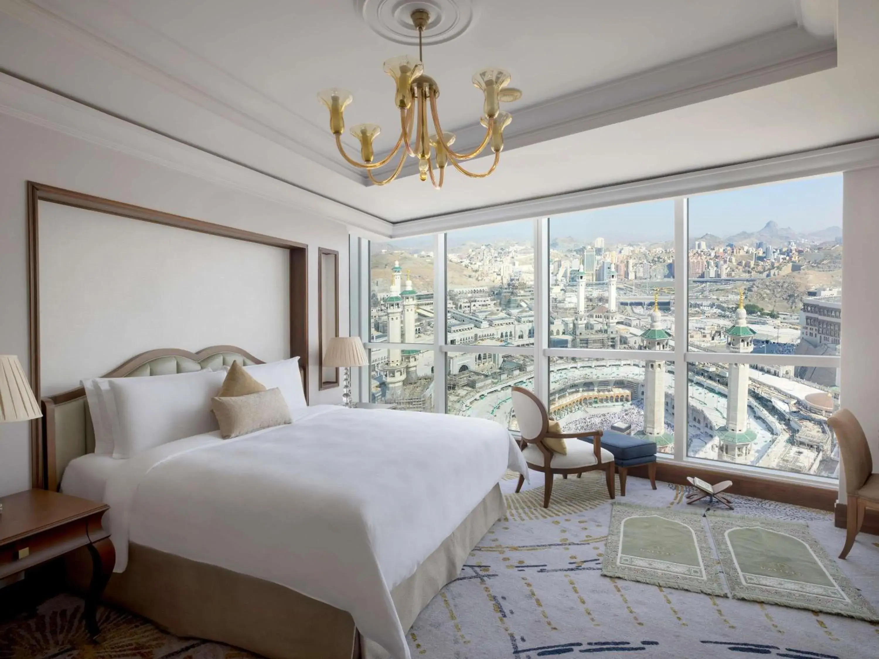 Property building, Bed in Raffles Makkah Palace Property building, Bed in Raffles Makkah Palace