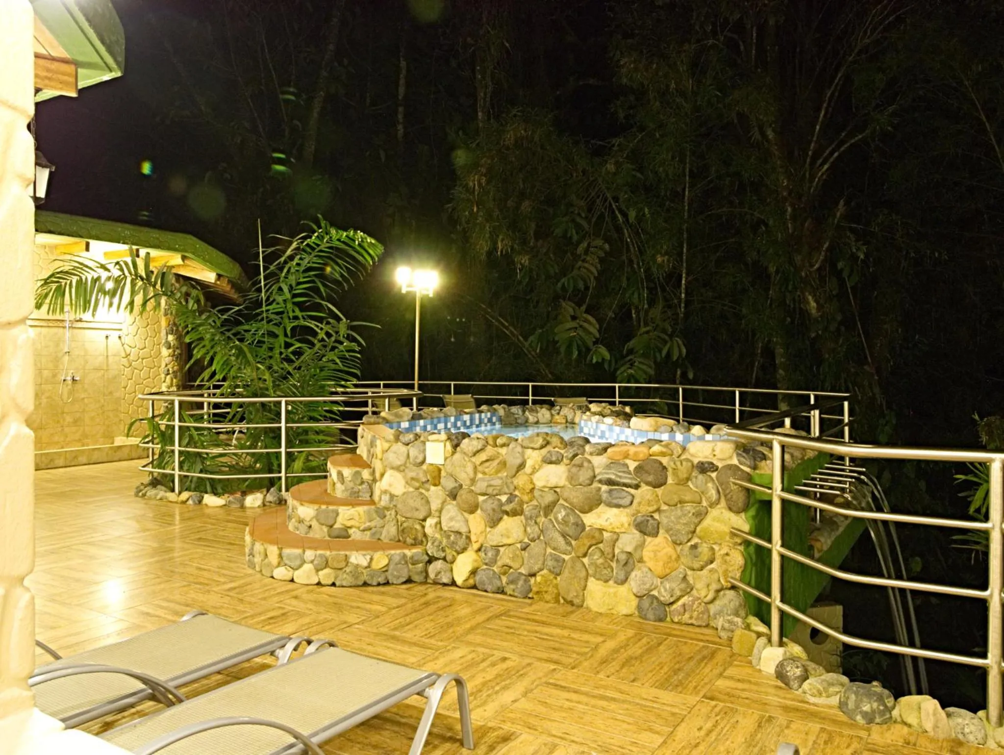 Patio in Arahuana Jungle Resort & Spa