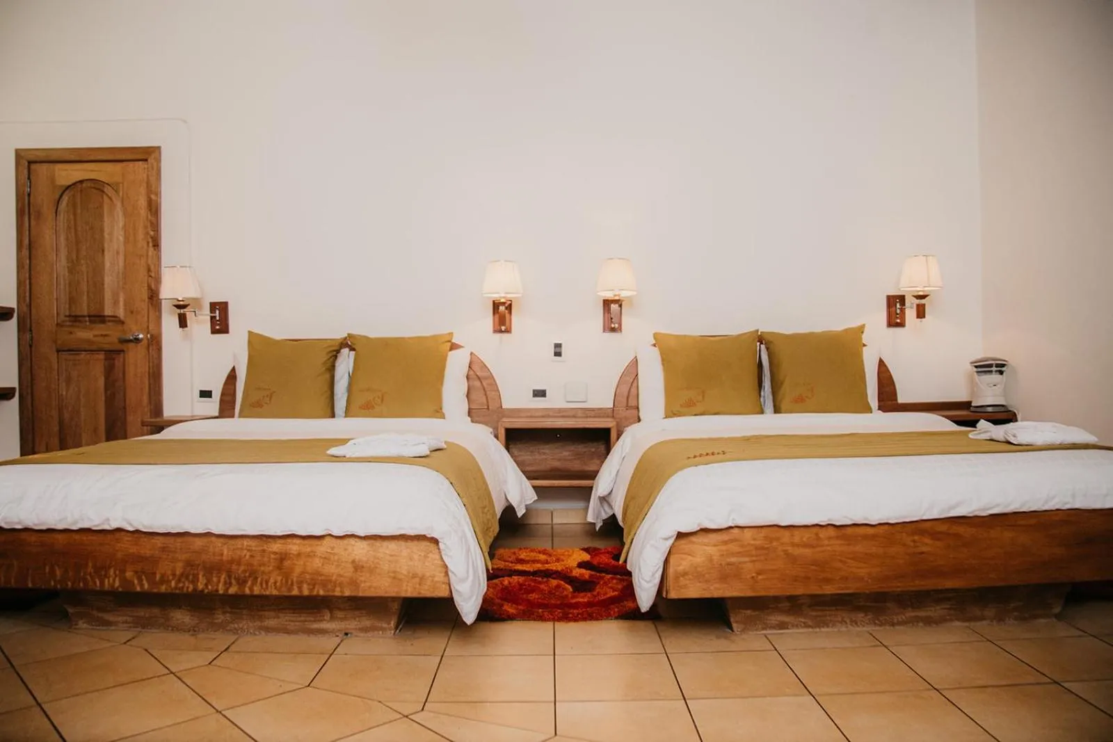 Bed in Arahuana Jungle Resort & Spa