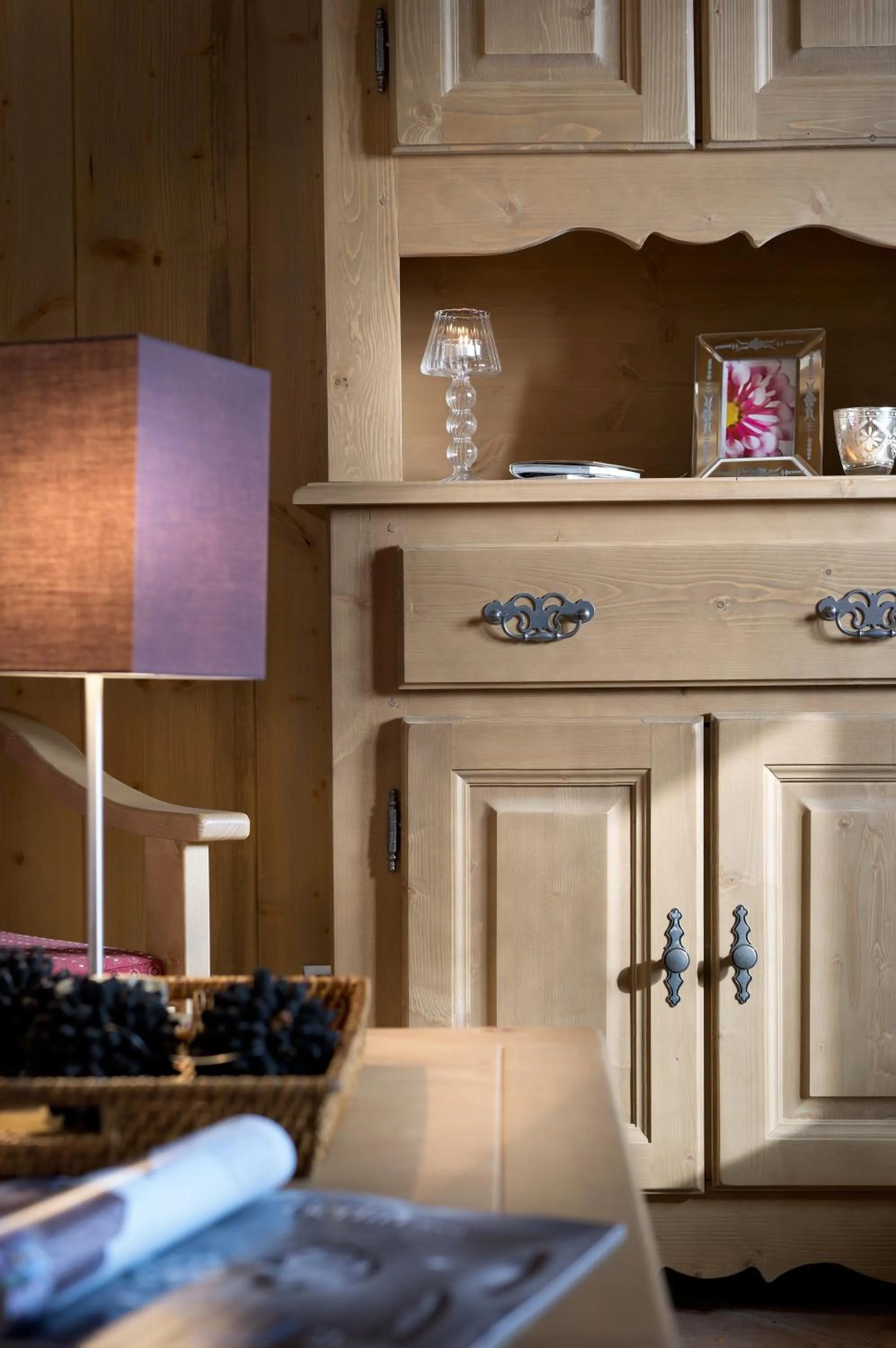 Living room in CGH Résidences & Spas Les Granges Du Soleil