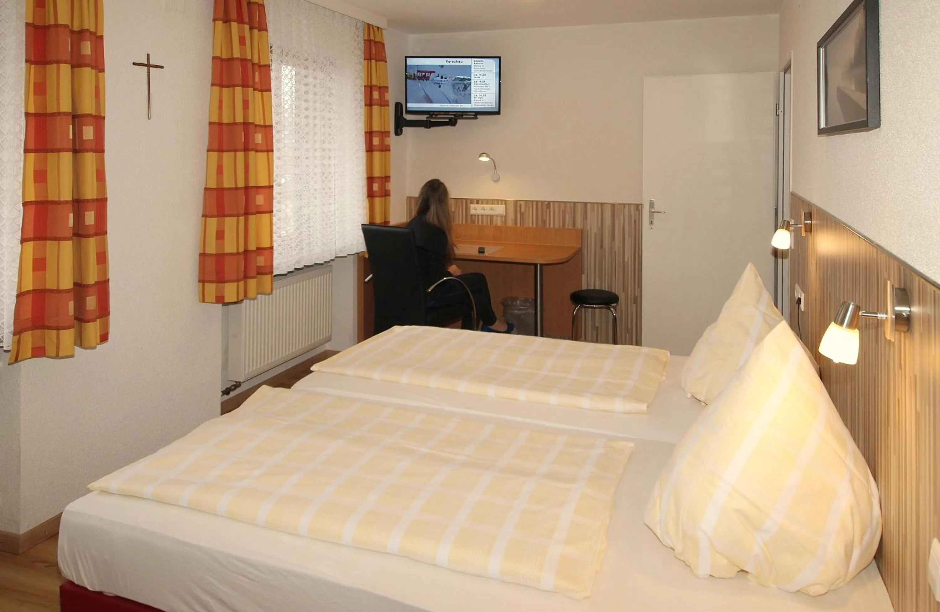 Photo of the whole room, Bed in Hotel Krone Stühlingen - Das Tor zum Südschwarzwald