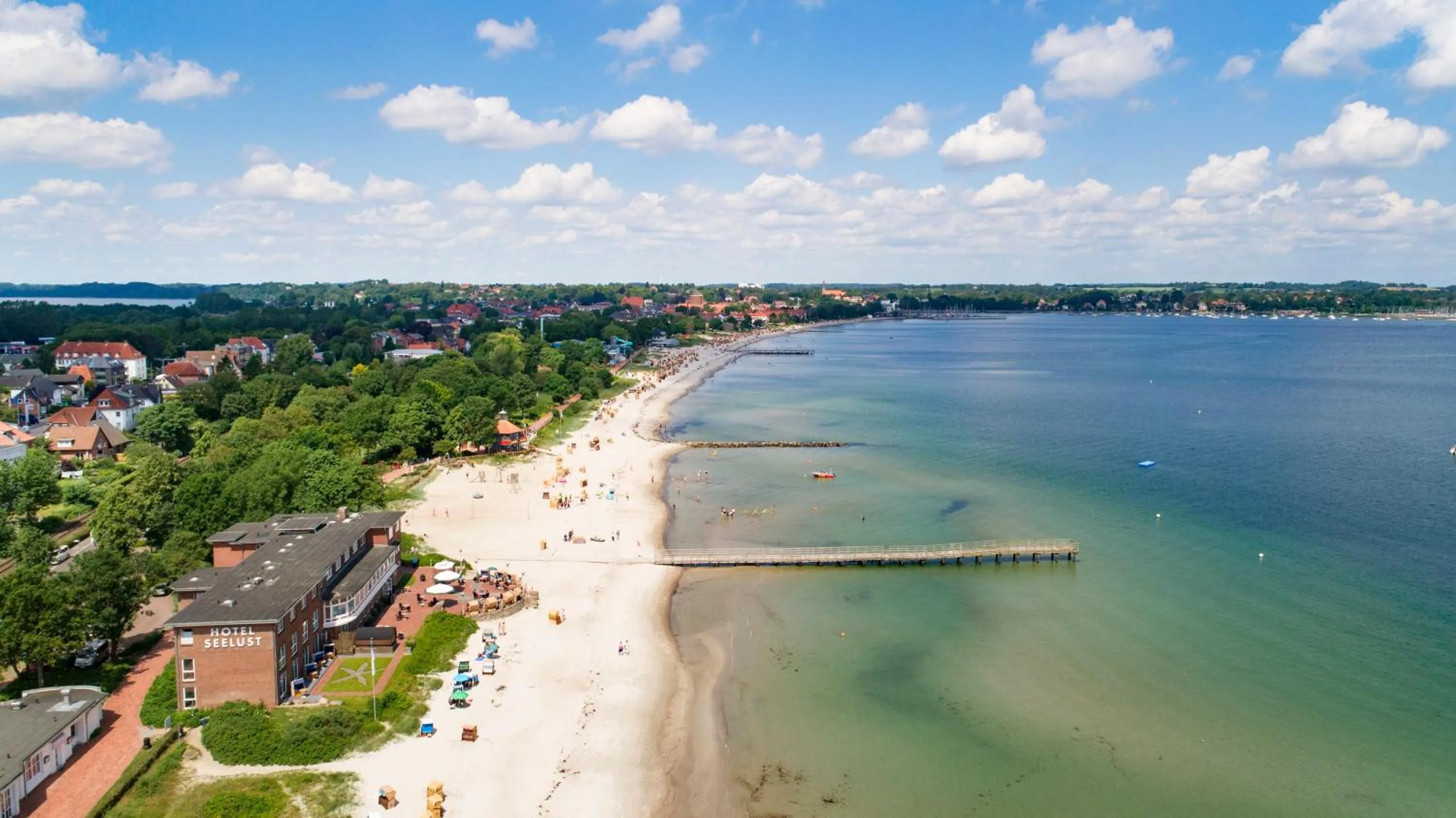 Bird's eye view in Hotel Seelust