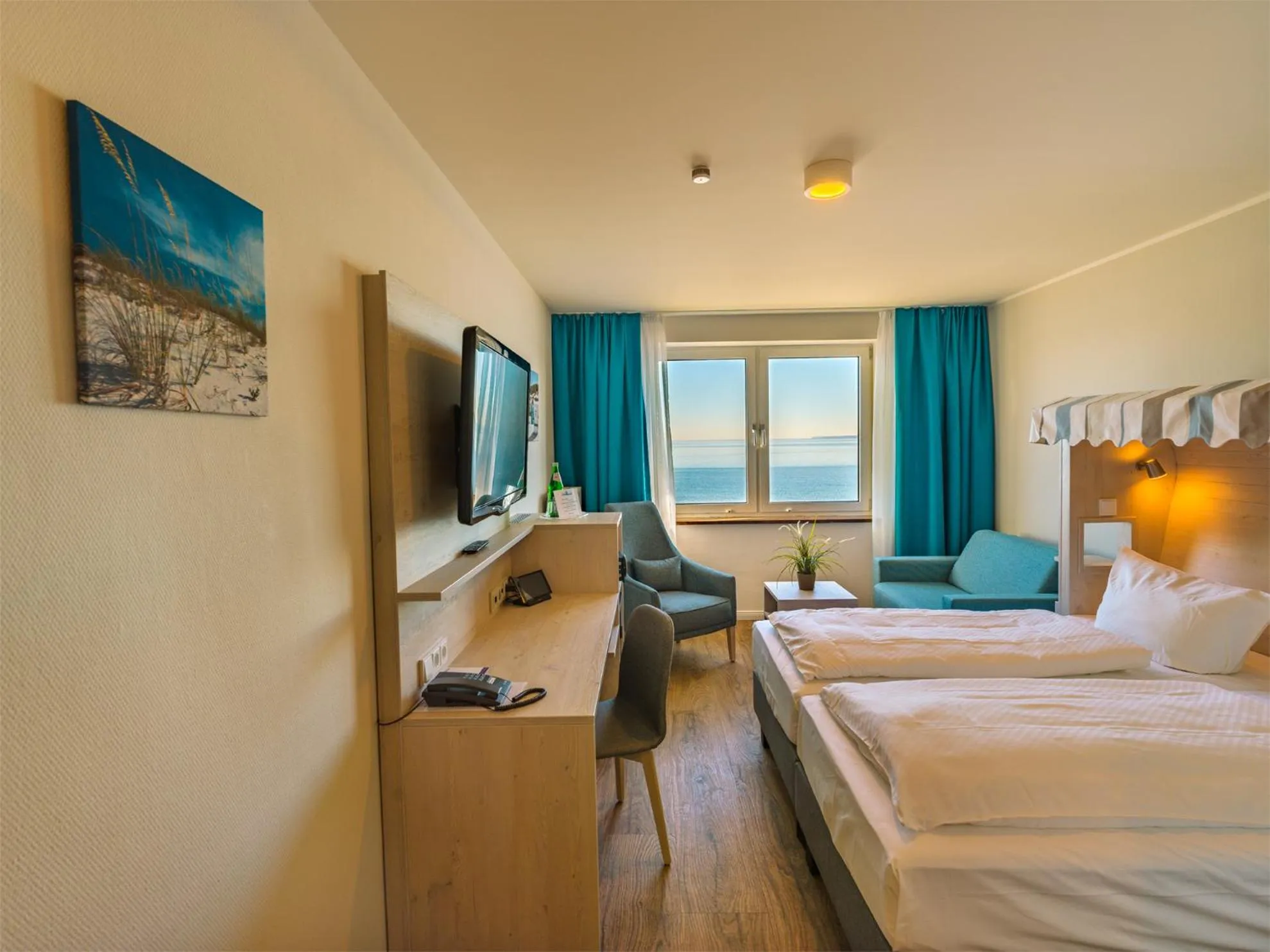 Photo of the whole room, Bed in Hotel Seelust