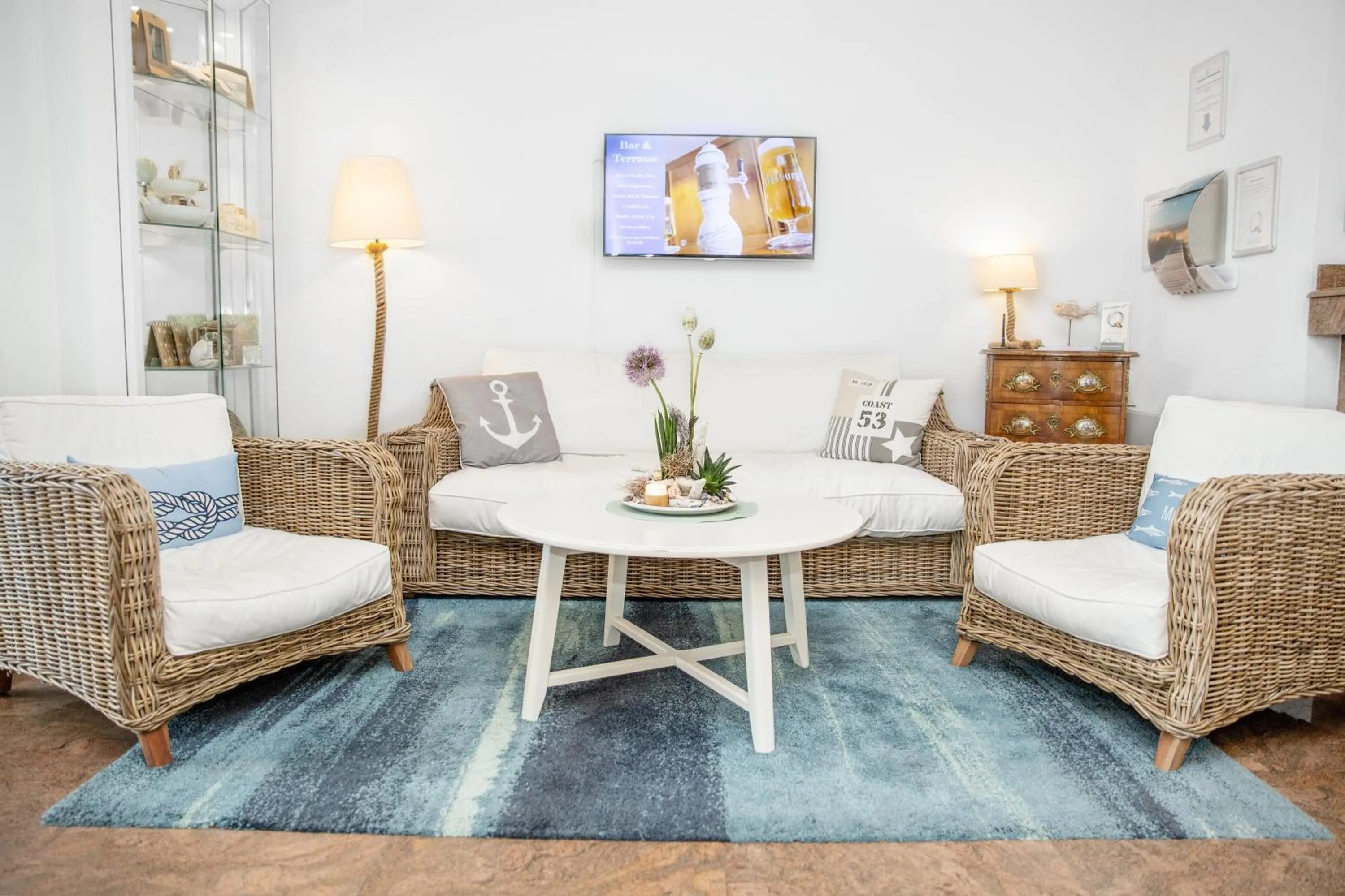 Lobby or reception in Hotel Seelust