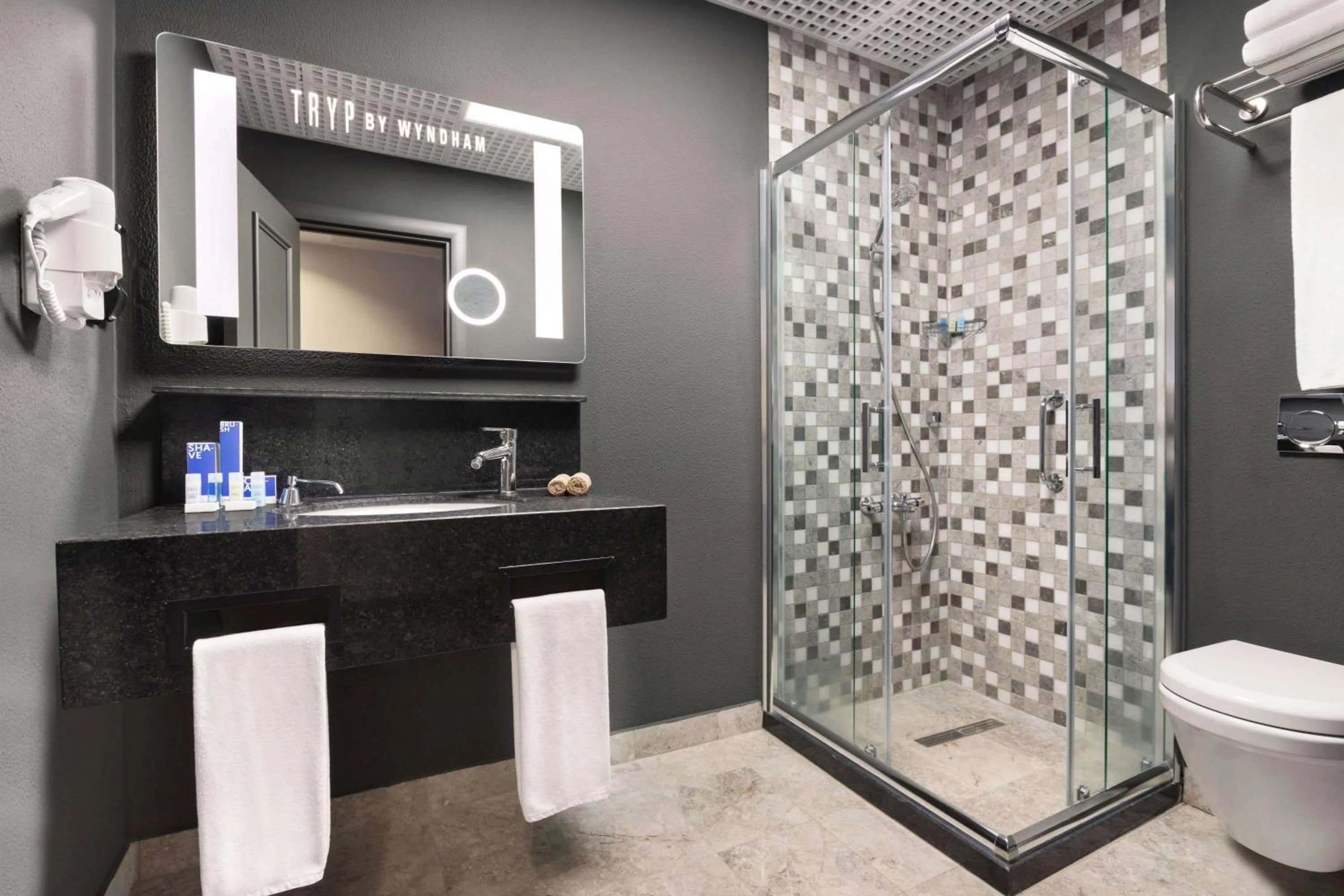 Bathroom in Tryp By Wyndham Istanbul Sancaktepe